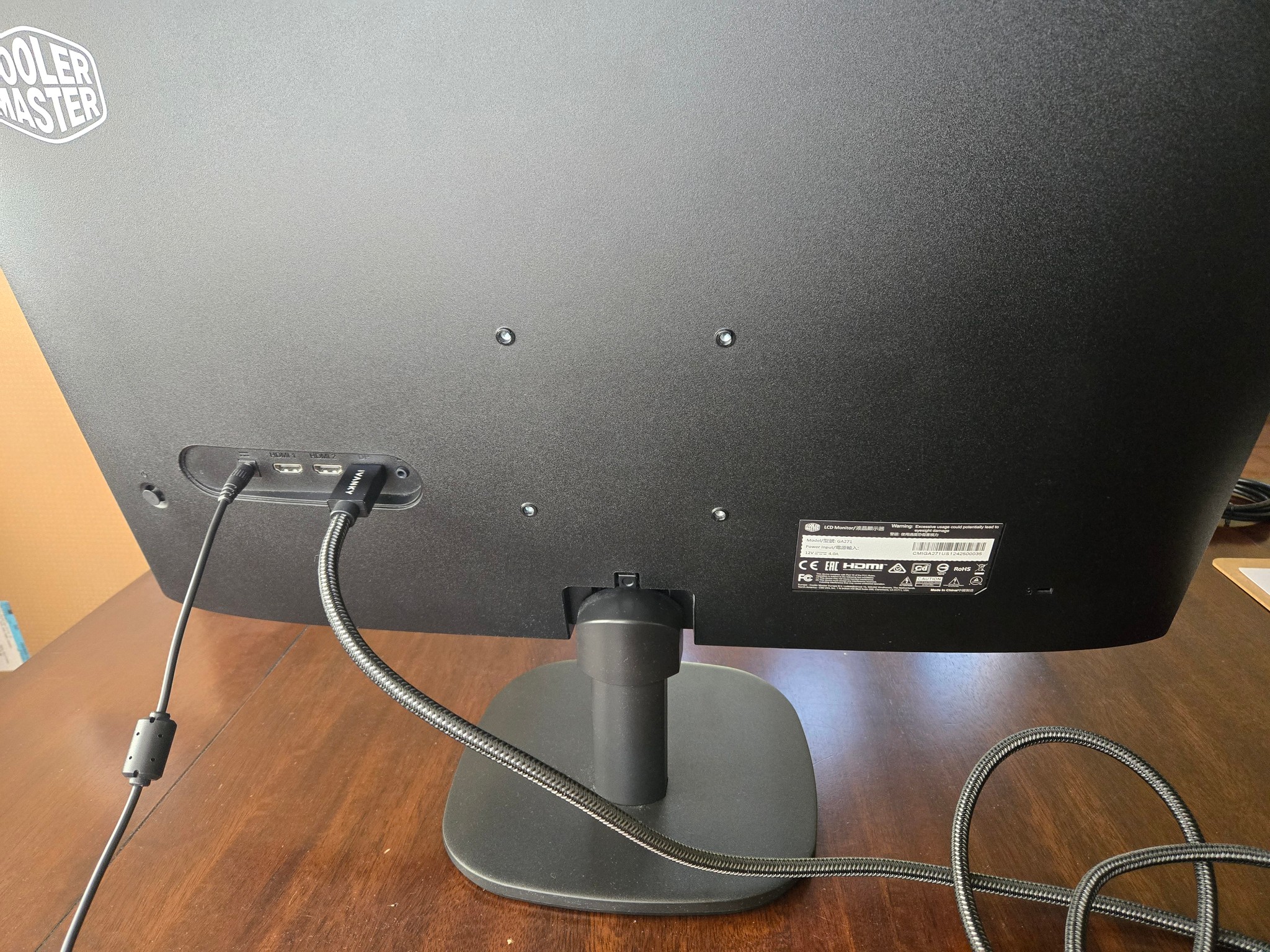 Cooler Master GA271 Monitor 27" (1440p/100Hz)