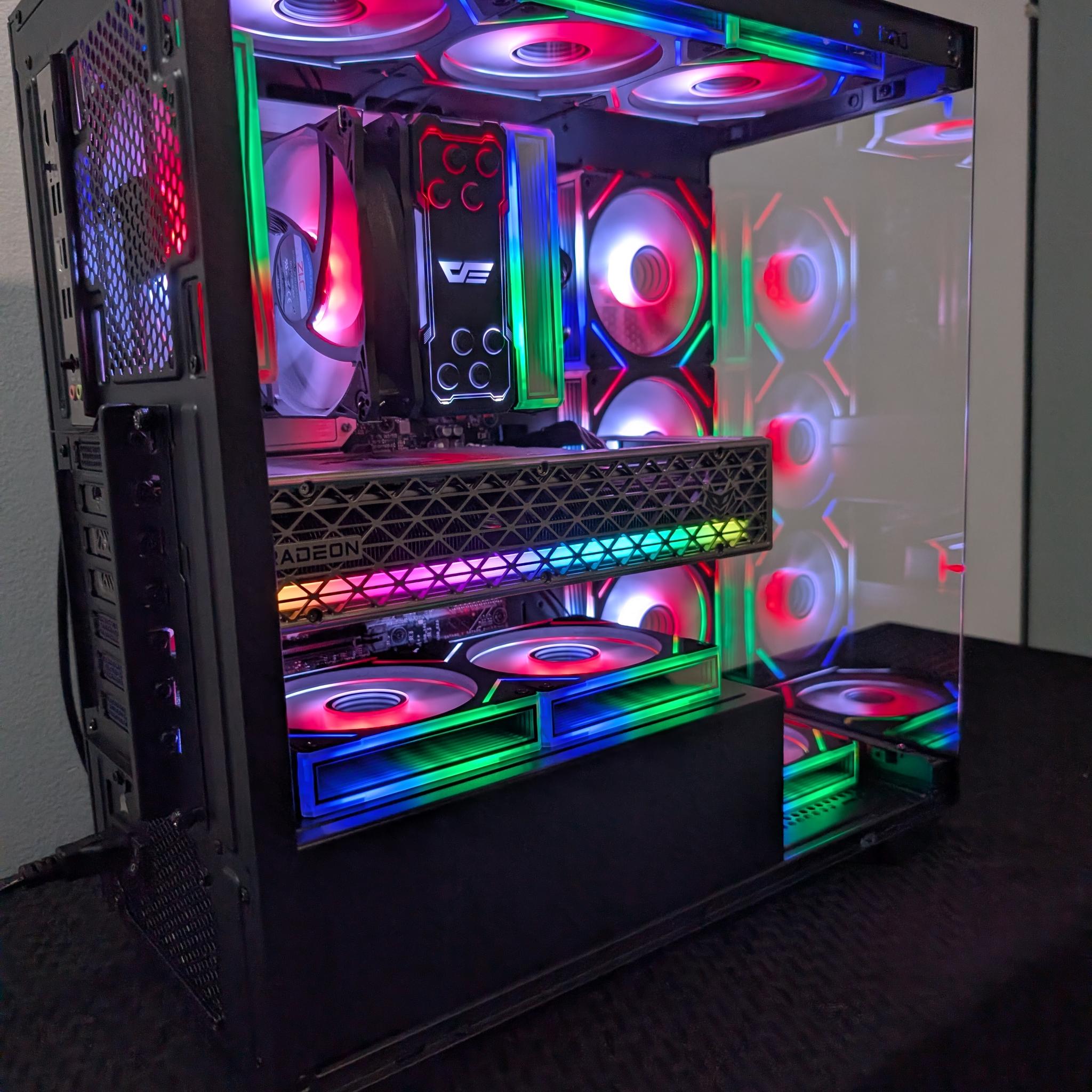Radeon RX 9070 XT Custom Gaming PC-Ryzen 5 7600X3D-32GB DDR5 6000-1 TB NVME