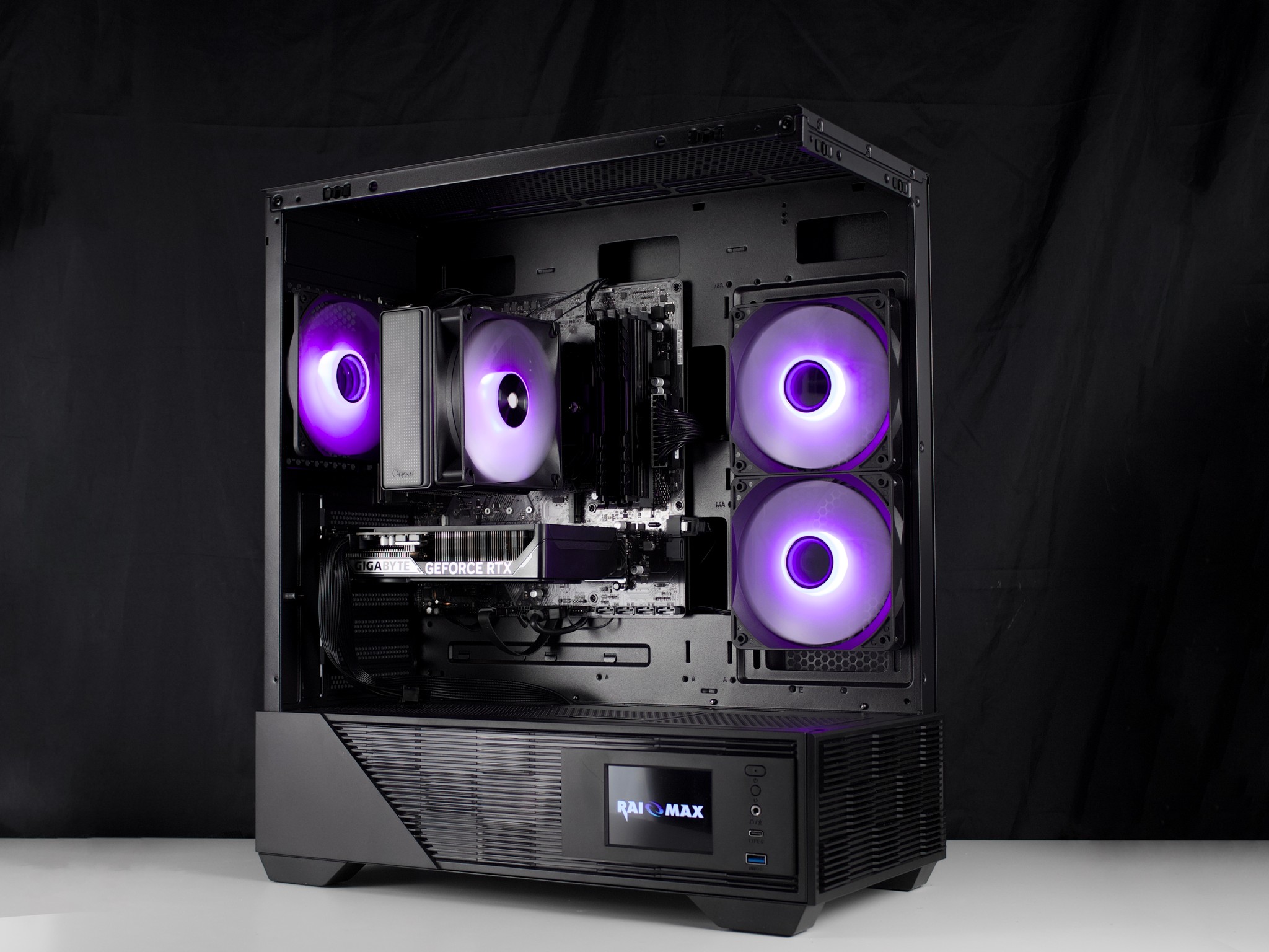 ♠️⚡🗡️Clean Gaming PC | RTX 5060, Ryzen 5 5500, 16GB RAM, 1TB SSD | LCD Display🗡️⚡♠️