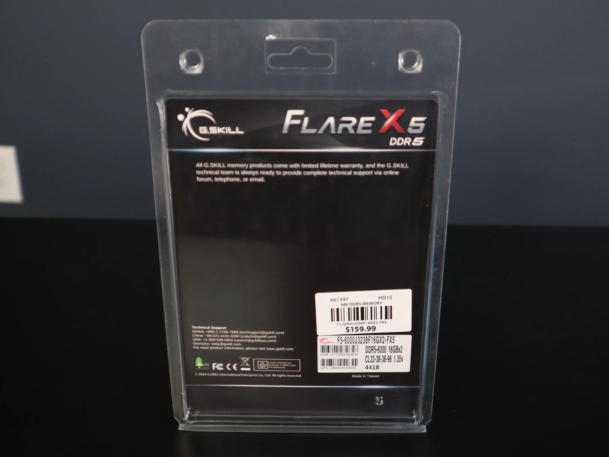 G.SKILL RIPJAWS X5 | DDR5 | 32GB | 6000 | CL32 | AMD EXPO | BRAND NEW