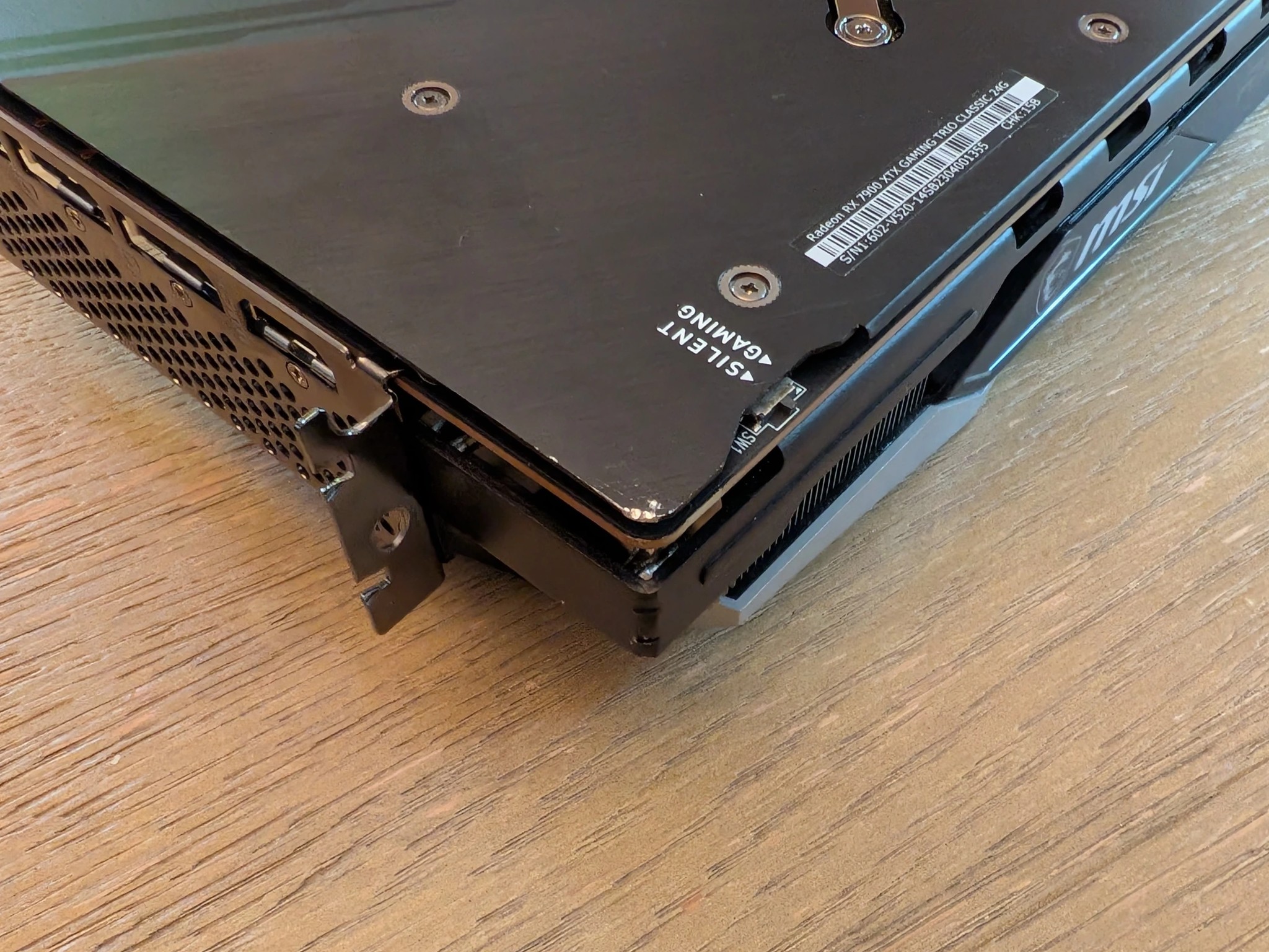 AMD 7900 XTX MSI Gaming Trio