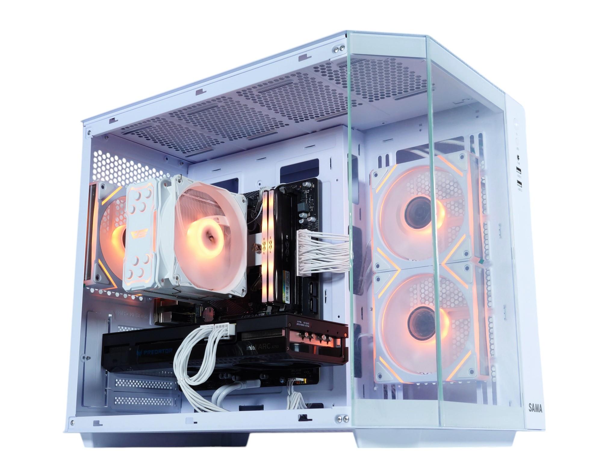 BiFrost❄️Gaming PC❄️Intel ARC 750 8GB❄️AMD Ryzen 5 3600 6 core❄️16GB DDR4❄️1TB NVME SSD