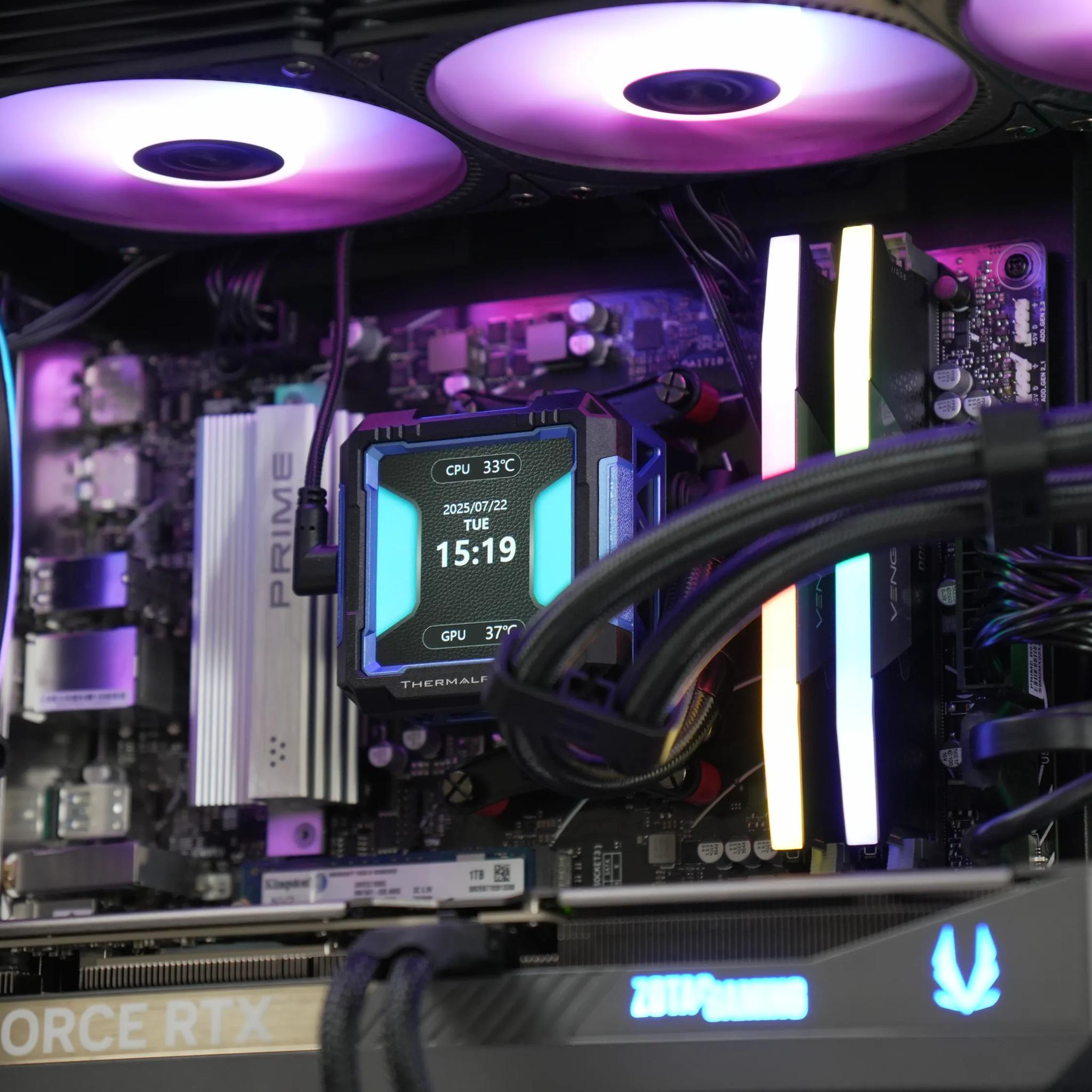RTX 5070 Gaming PC | RYZEN 7 7700X | 32GB DDR5 | 2TB SSD | WiFi & BT |