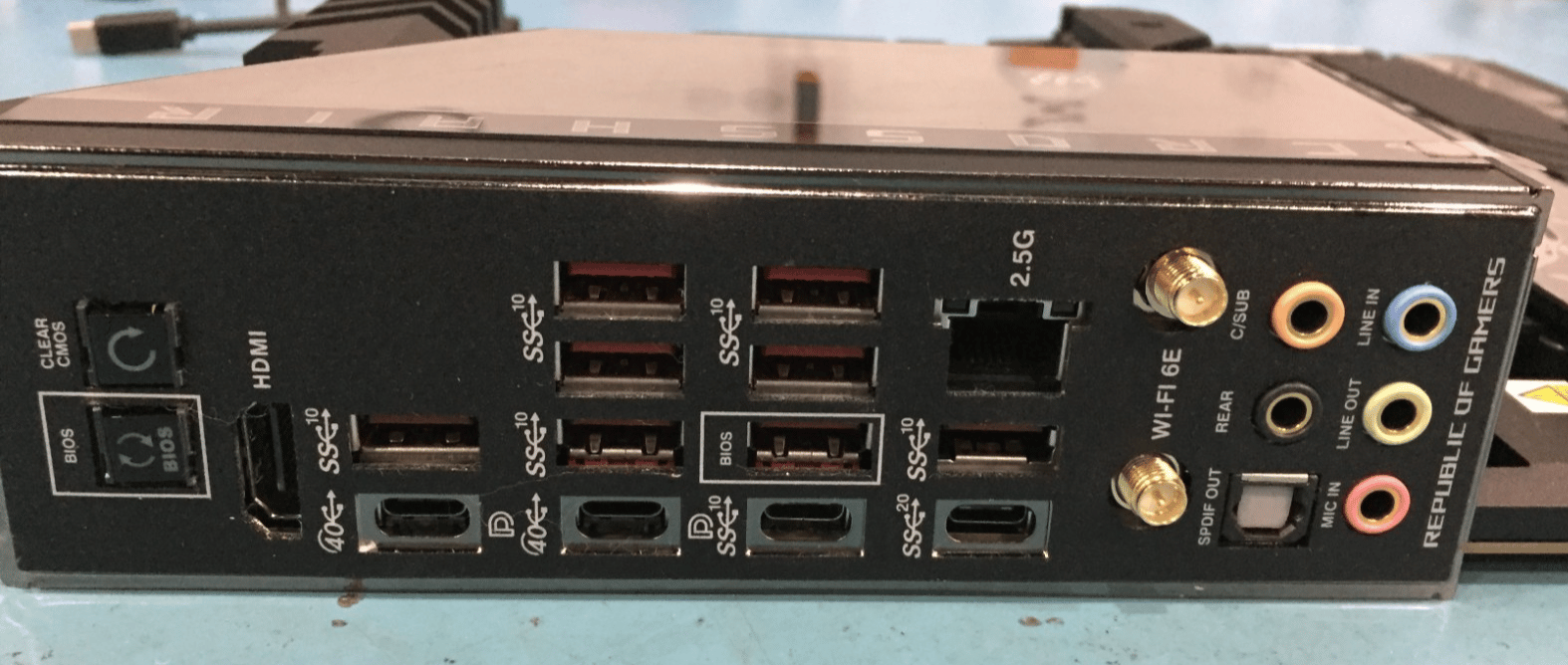 ASUS ROG CROSSHAIR X670E HERO AM5 MOTHERBOARD - RMA REPLACEMENT