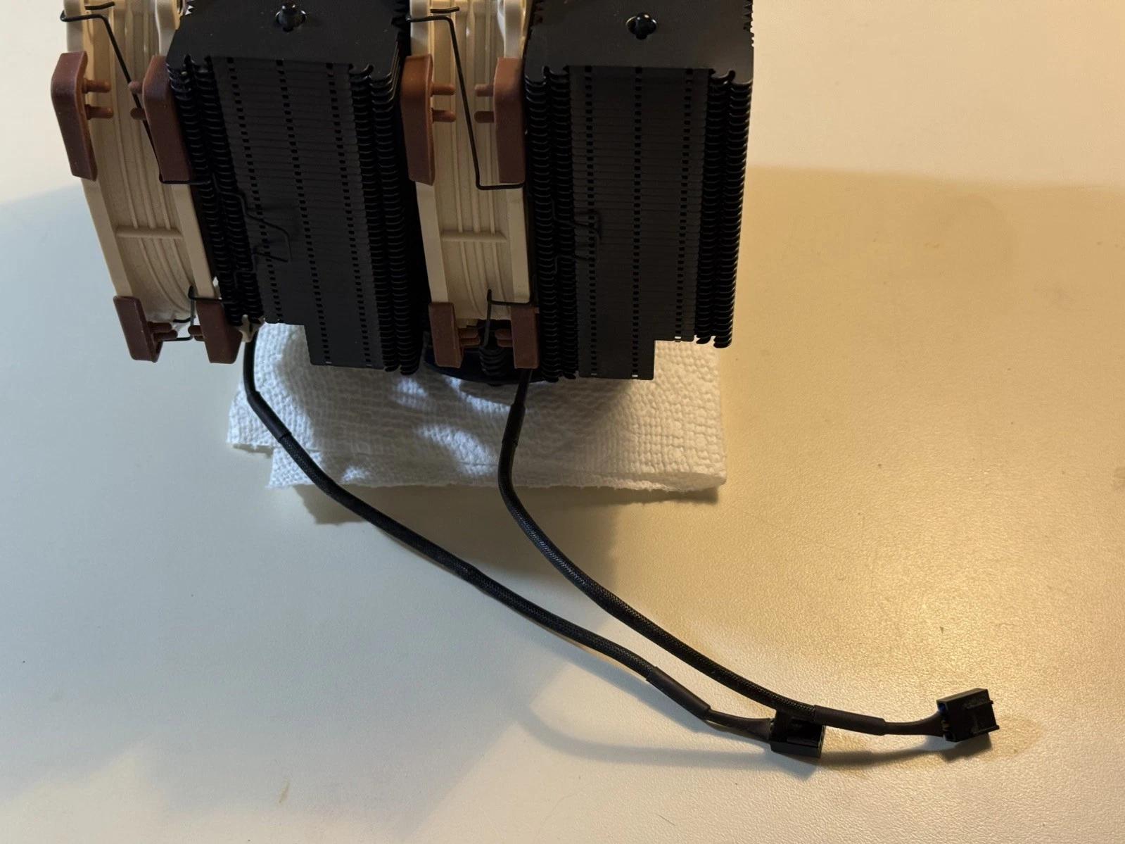 Noctua NH-D15 Premium CPU Cooler with 2x NF-A15 PWM Fans