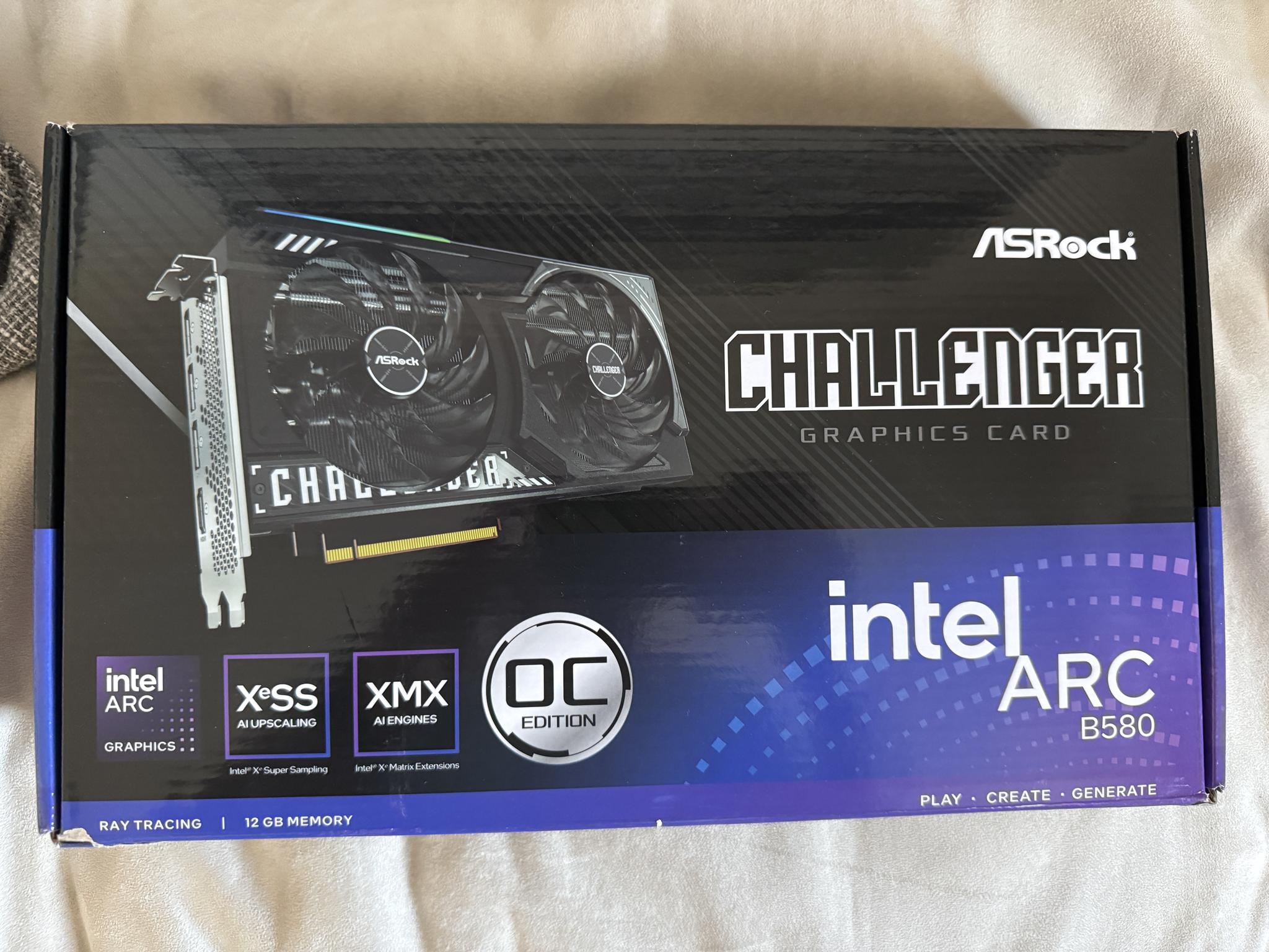 ASRock Challenger ARC B580 12GB