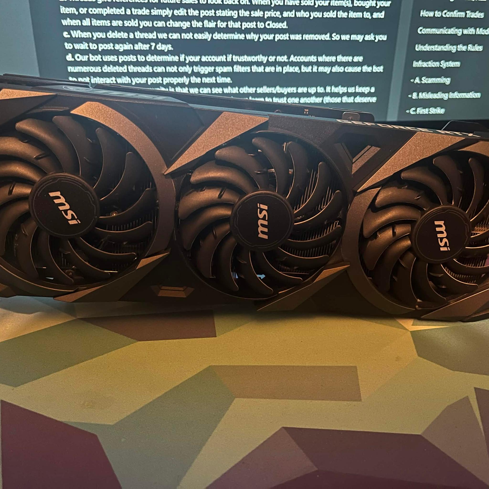 MSI GeForce RTX 3090 VENTUS 3X 24G OC