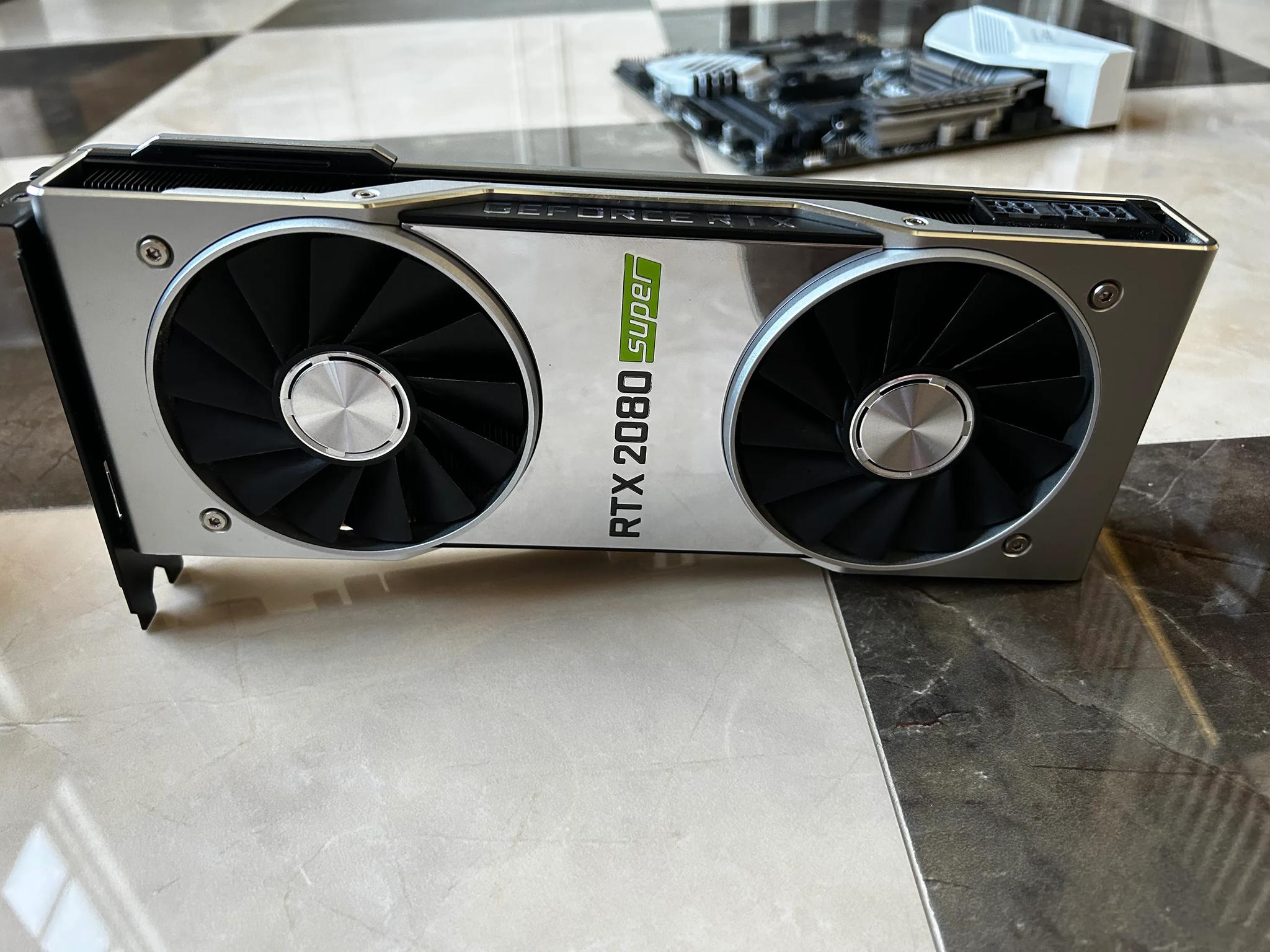 NVIDIA GeForce RTX 2080 Super GDDR6 Graphics Card - 8GB- Lightly Used