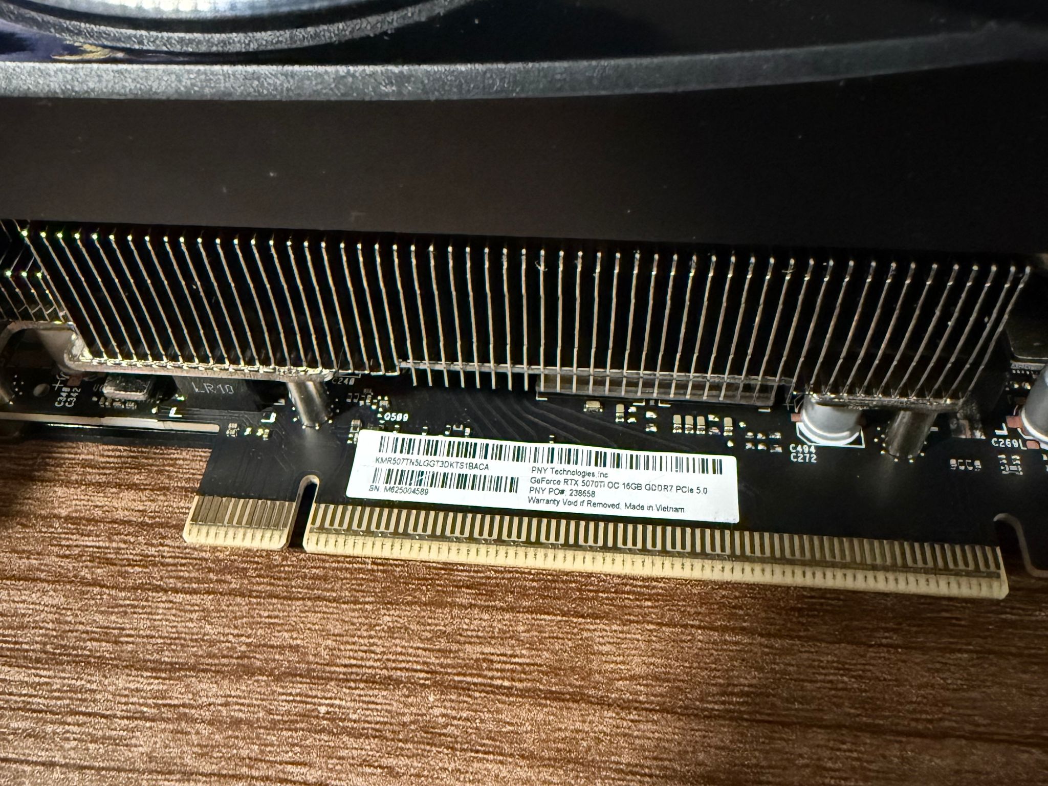 PNY Nvidia GeForce RTX 5070 ti OC