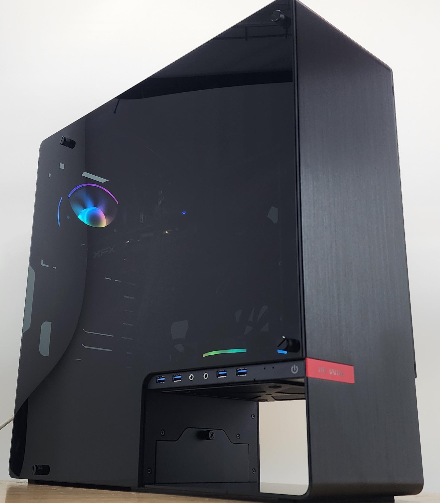 Gaming PC i3-10105F 8GB RAM 128GB SSD + 500GB HDD RX 570 8GB Windows 11 Computer