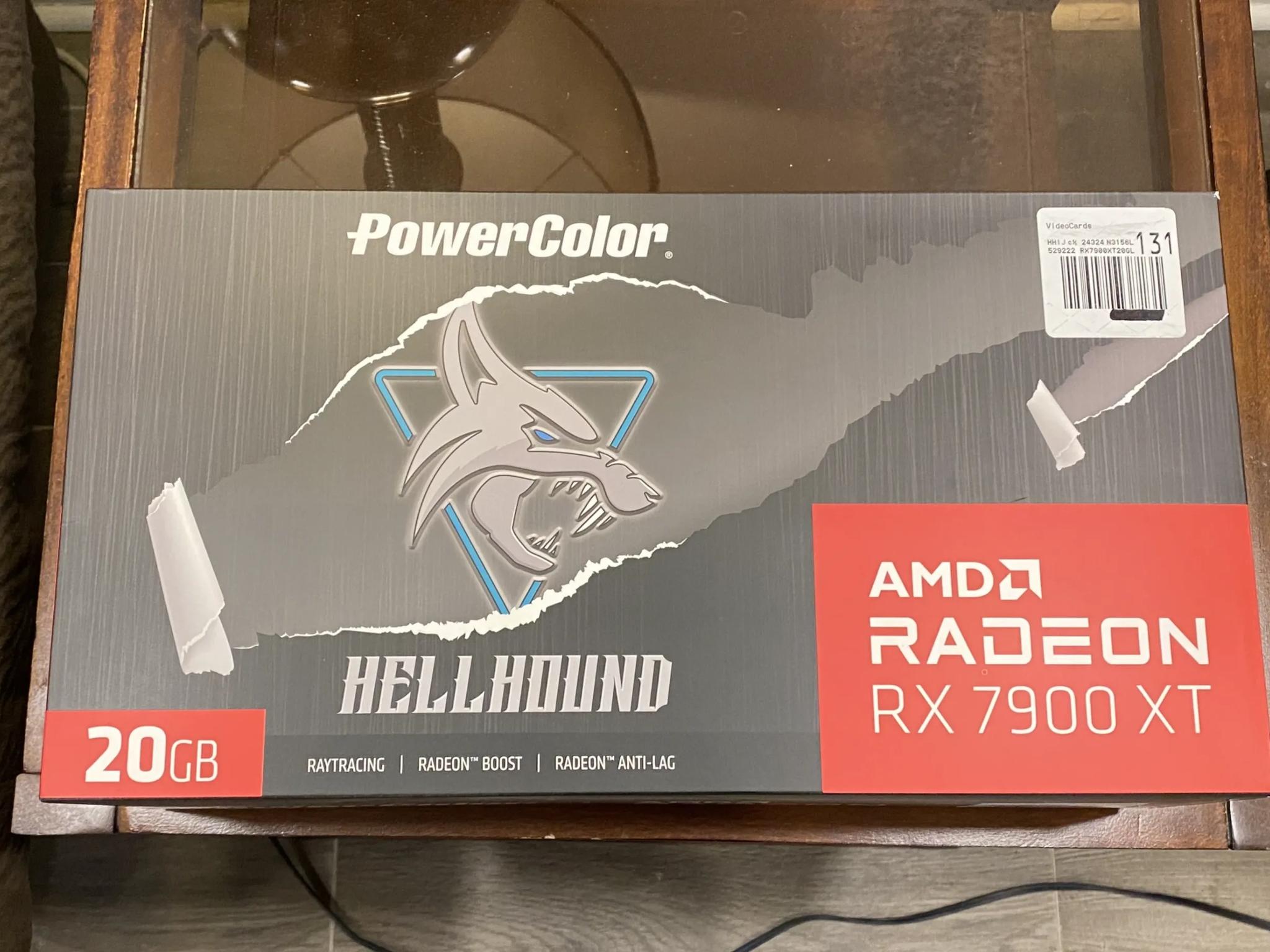 Powercolor Hellhound RTX 7900 XT 20G Videocard