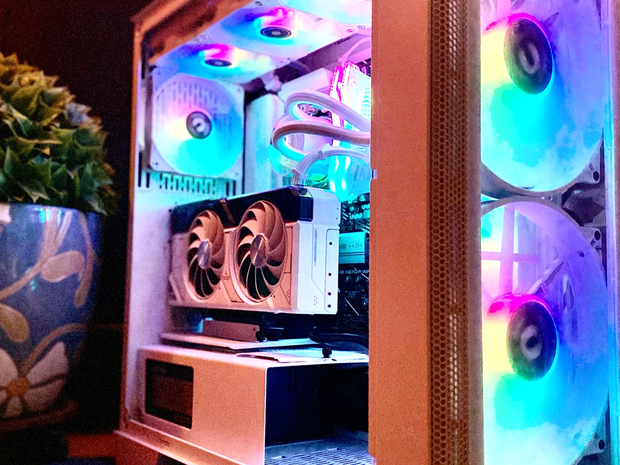 ⚪️Pro Gaming PC| Asus RTX 4070 12GB| Ryzen 7000 series(AM5)| 32GB DDR5 RAM| 1TB NVMe SSD| Windows 11