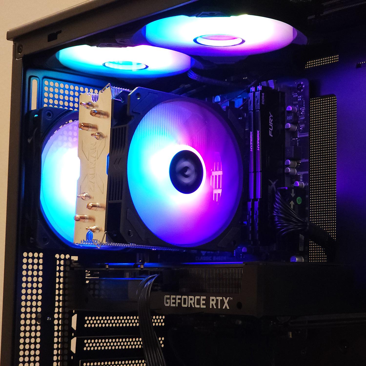 🌌 Gaming PC | GeForce RTX 2080, Ryzen 5 5500, 16GB RAM, 1TB SSD, WIFI, Win 11 Pro