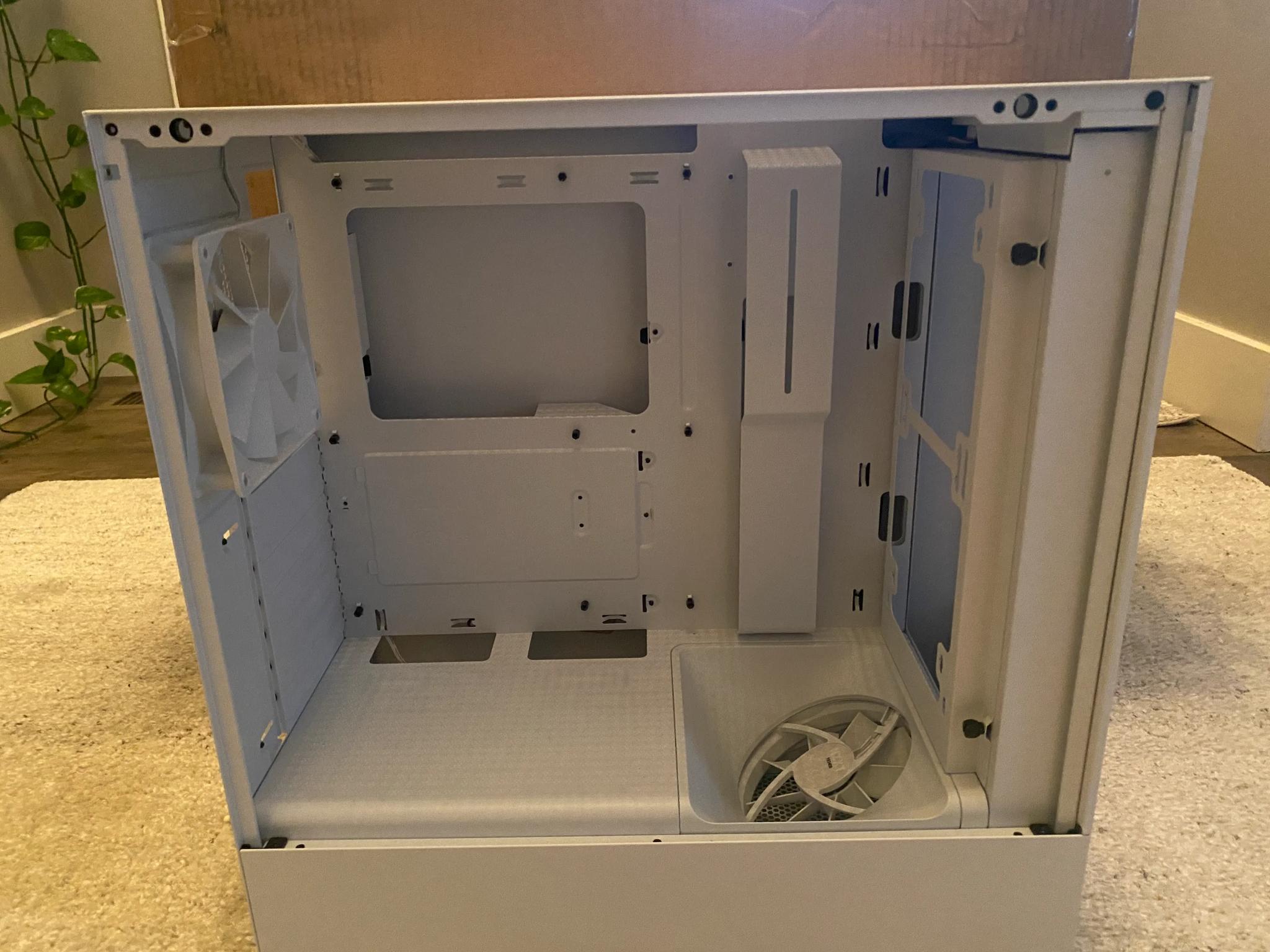 NZXT H5 Flow Compact ATX Mid-Tower (White)