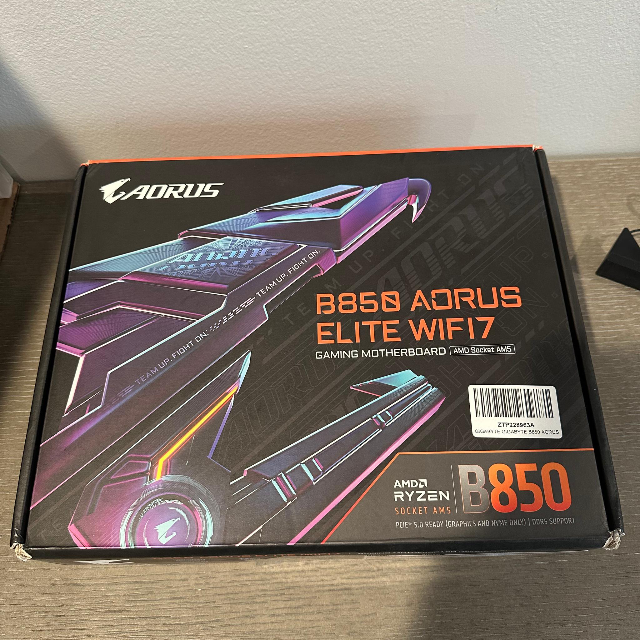 Gigabyte B850 Aorus Elite Wifi7