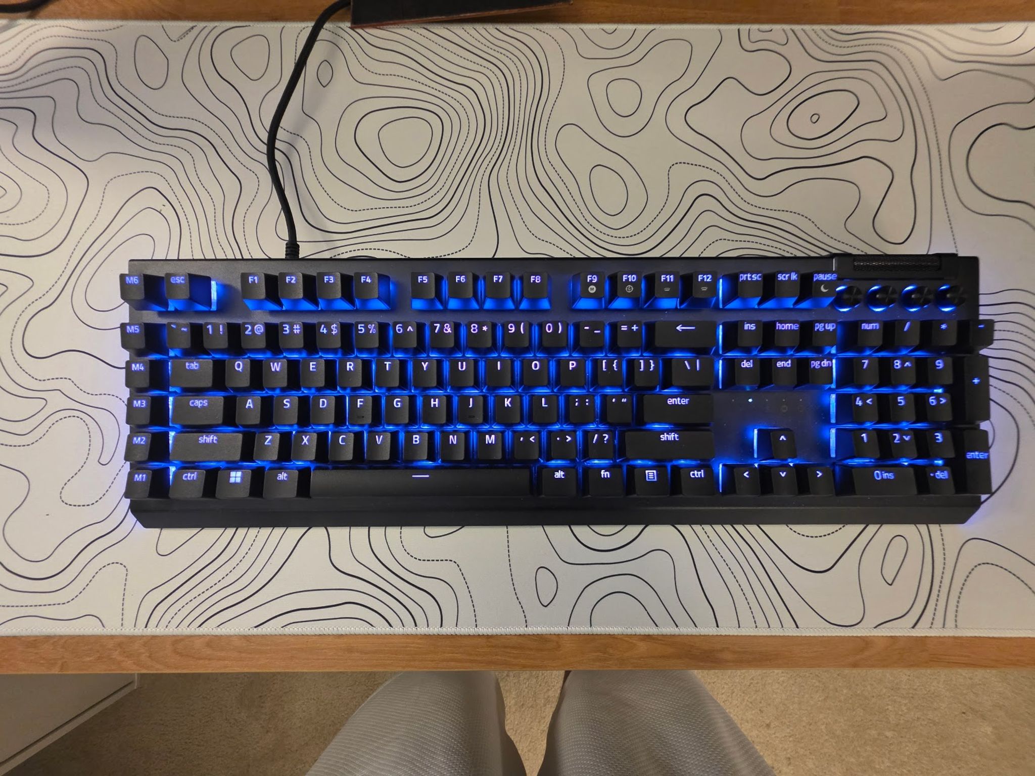 Razer BlackWidow V4 Mechanical Gaming Keyboard: Green Switches Tactile & Clicky Chroma RGB