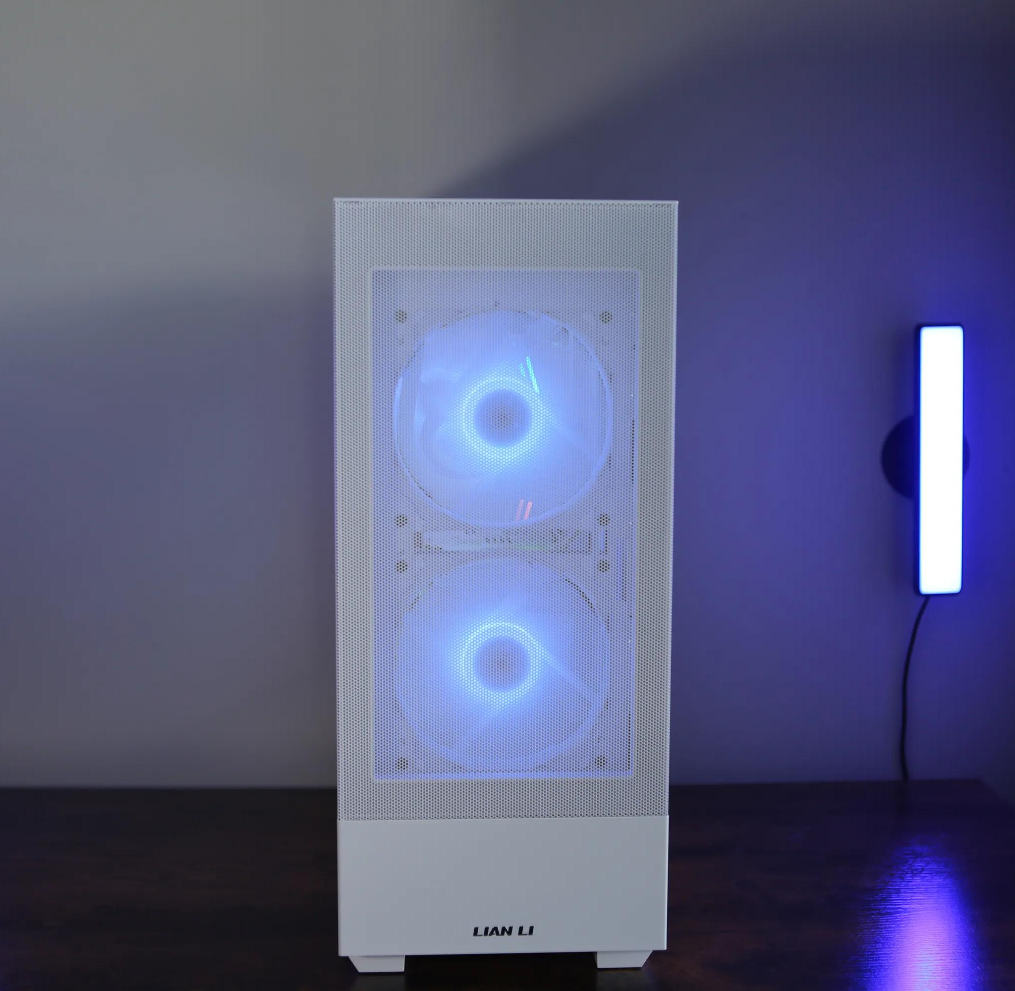 ALL-WHITE! RTX 3080 & AMD 5800x Custom Gaming PC!