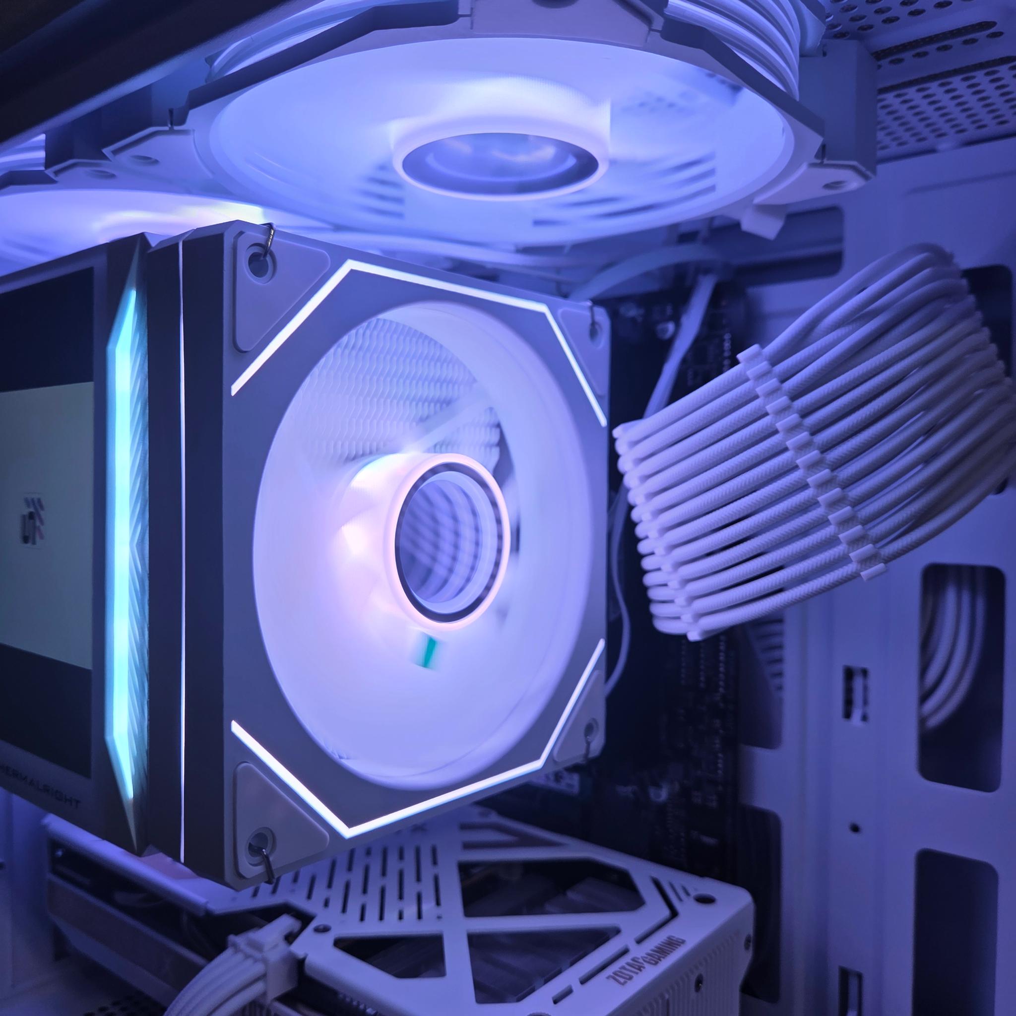Orion Frost | White RTX 5060 Gaming PC ❄️🔥🤍⛄