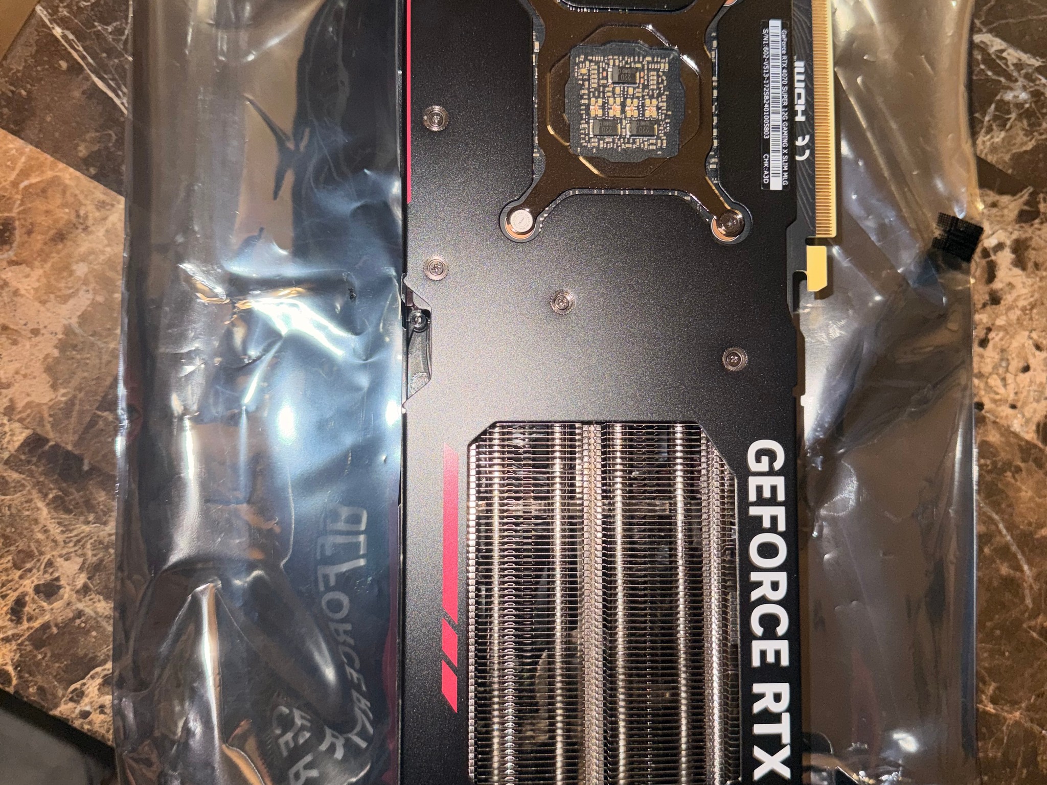 MSI GeForce RTX 4070 SUPER 12G GAMING X SLIM MLG