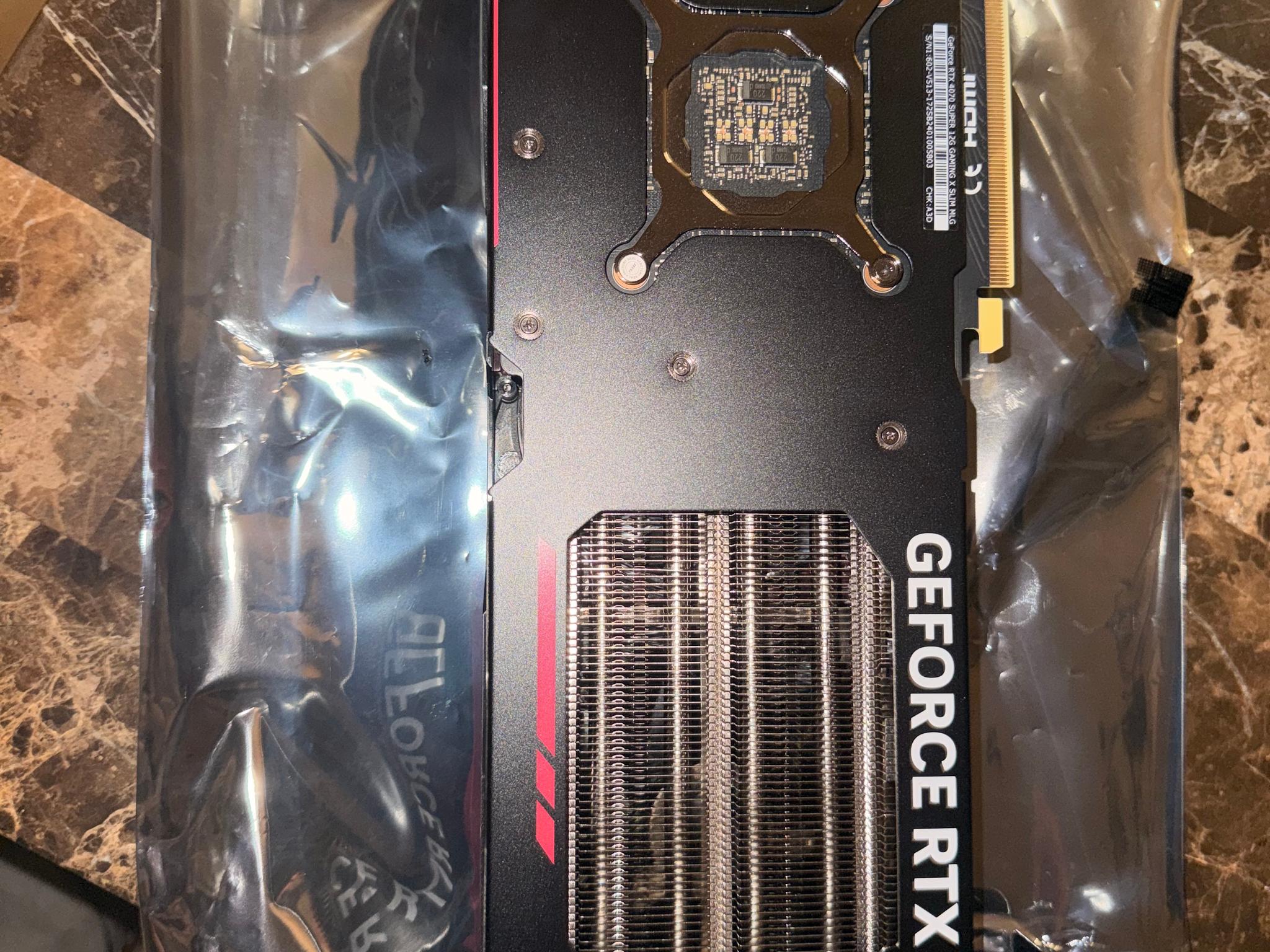 MSI GeForce RTX 4070 SUPER 12G GAMING X SLIM MLG