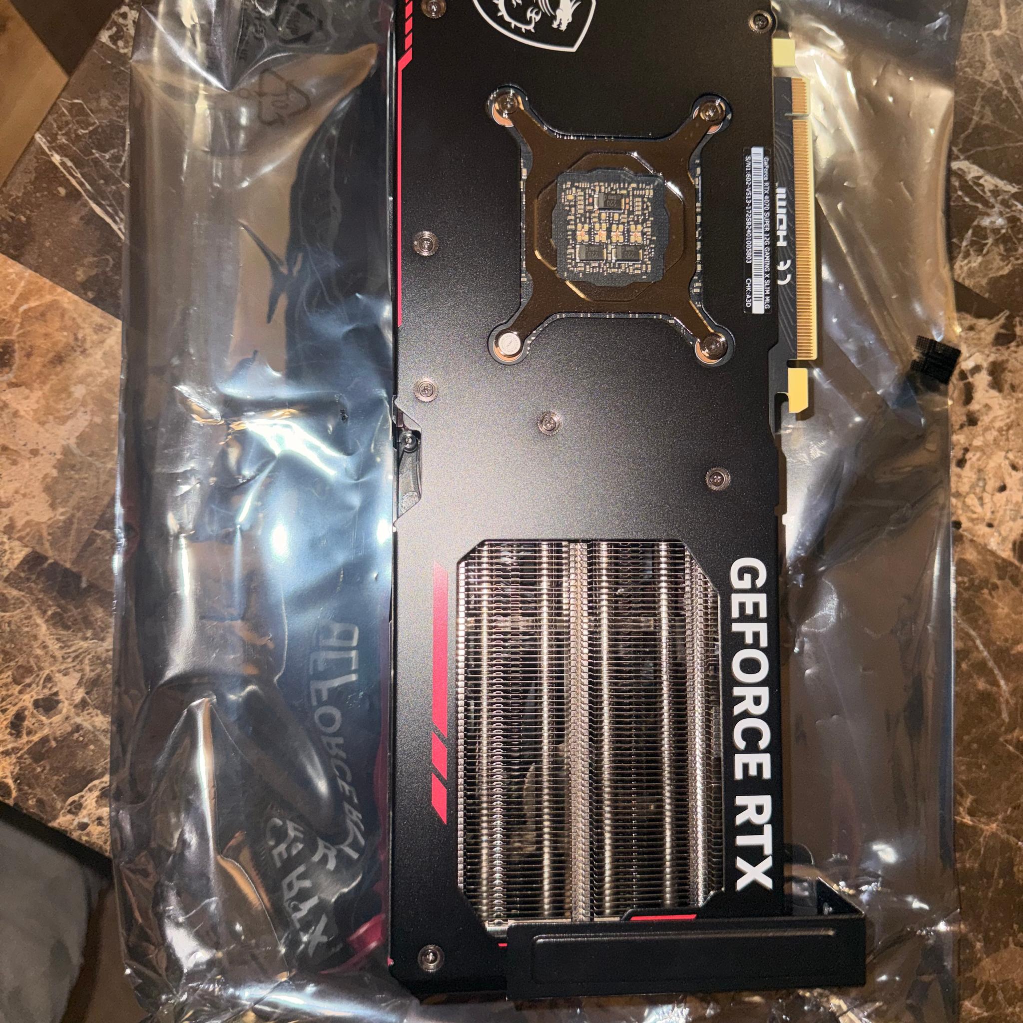 MSI GeForce RTX 4070 SUPER 12G GAMING X SLIM MLG