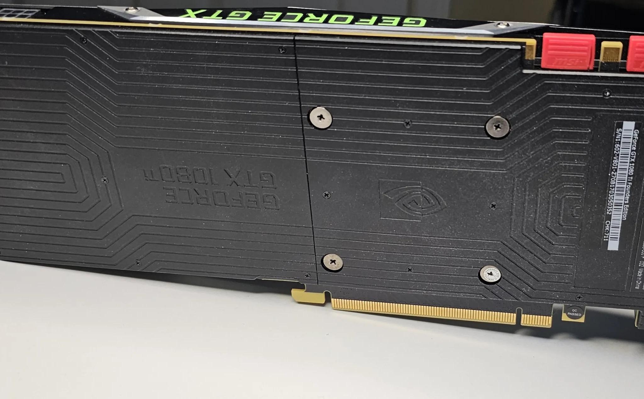 MSI 1080 TI Founders Edition