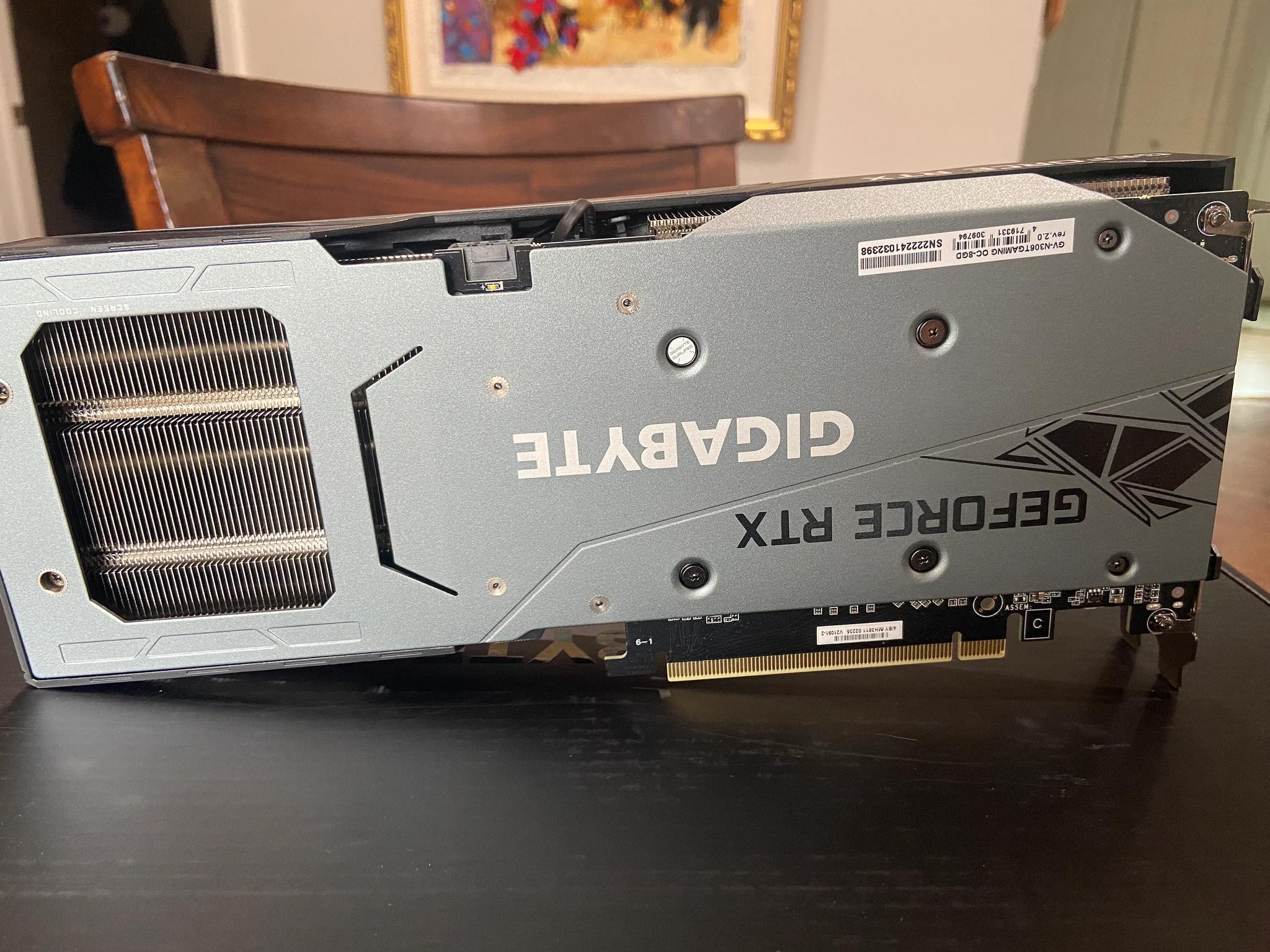 Gigabyte Gaming 8G Nvidia GeForce RTX 3060 Ti