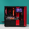 UCW Ready to Play "Seeing Red" ITX Build (Ryzen 5-5600x + RX 6600XT 8gb + 32gb RAM) Free Shipping!