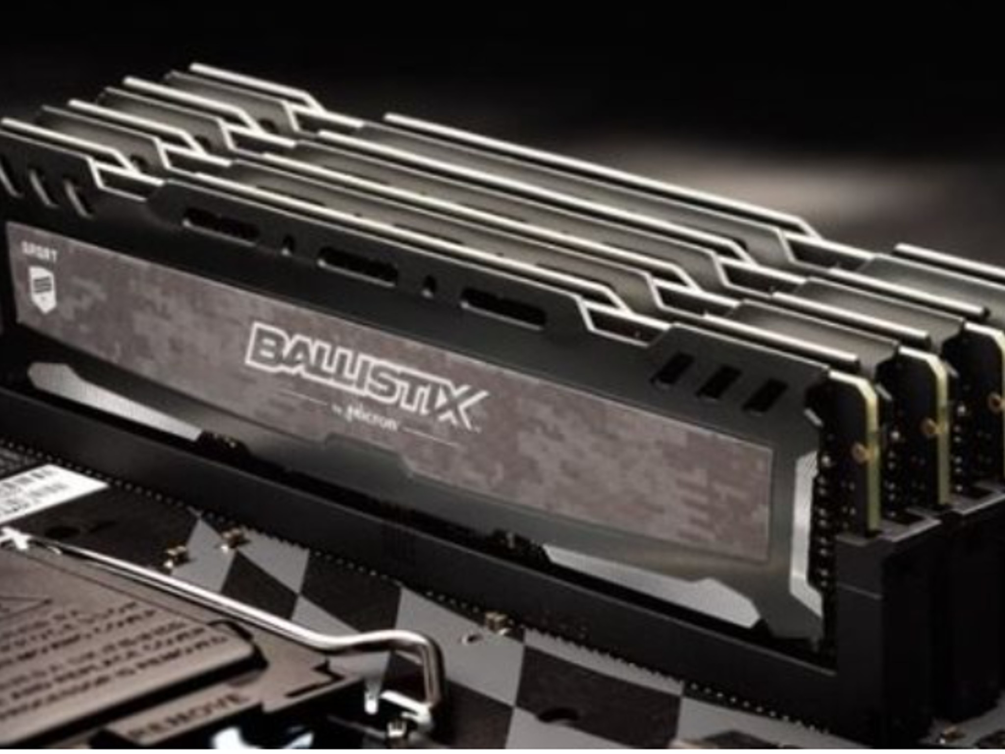 Ballistix Sport LT 16GB (2 x 8GB) DDR4 2400 (PC4 19200) Memory