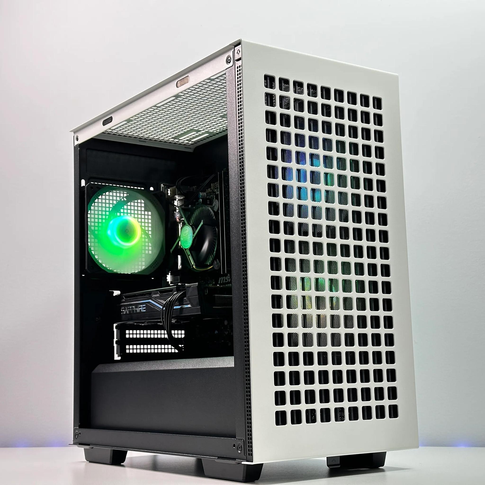 🎮Budget Gaming PC🎮AMD RX 470 4GB🕹️Intel Xeon 1270 V3🕹️16GB  RAM🕹️500GB SSD