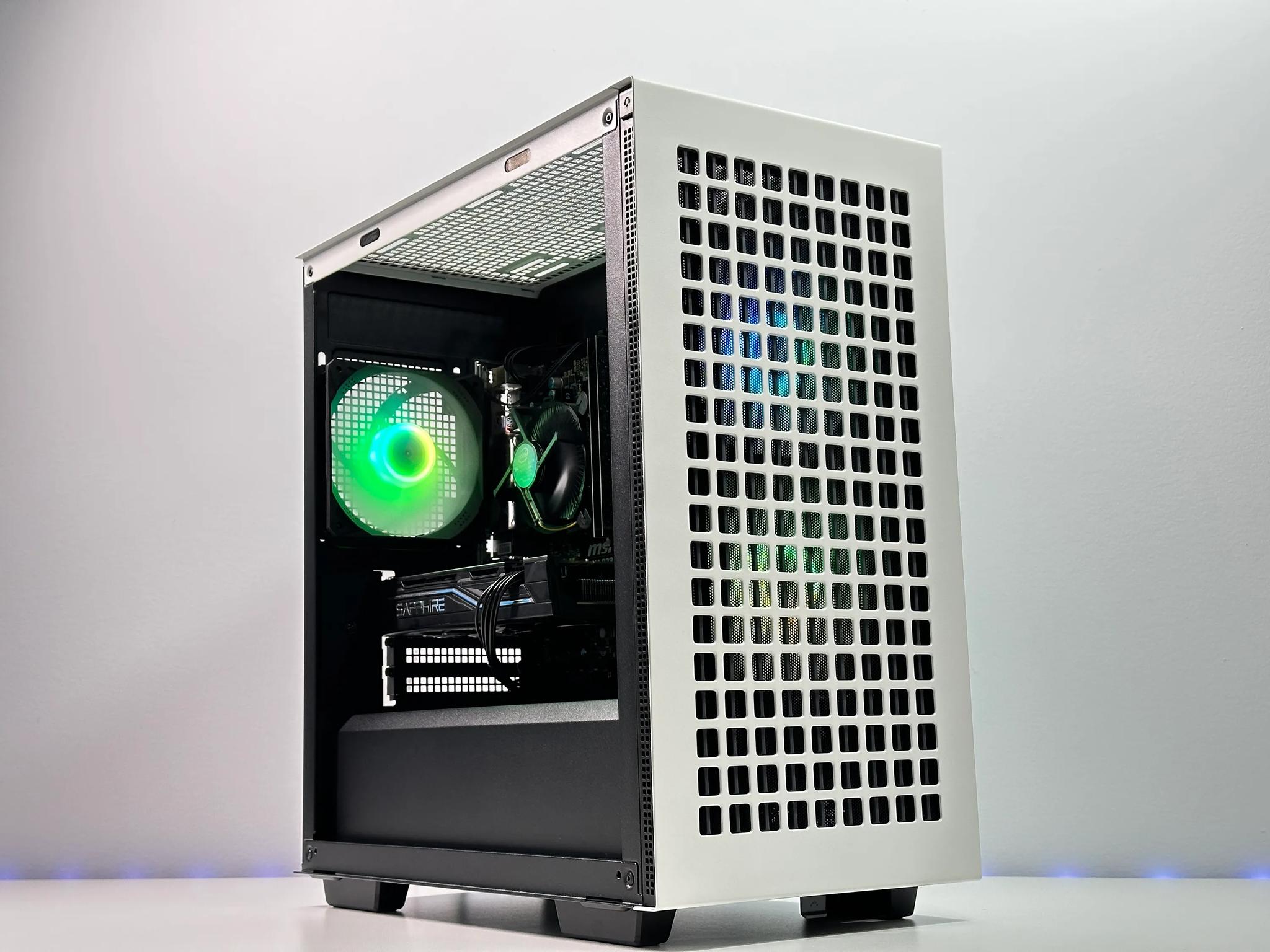🎮Budget Gaming PC🎮AMD RX 470 4GB🕹️Intel Xeon 1270 V3🕹️16GB  RAM🕹️500GB SSD