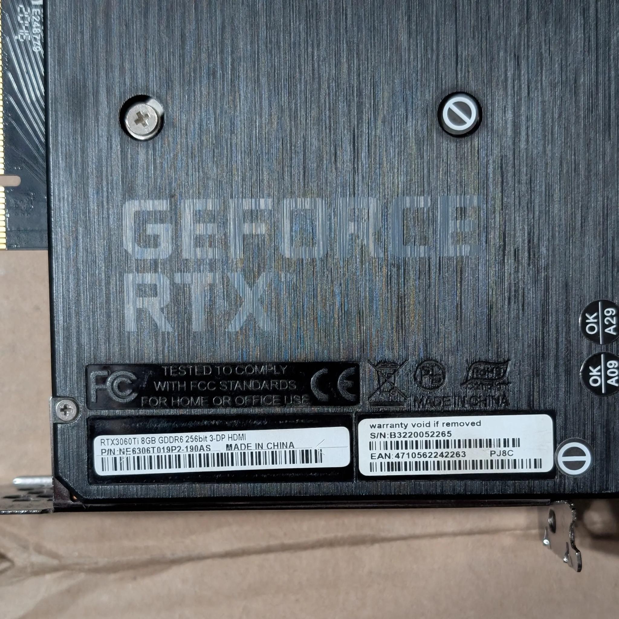 Palit RTX 3060Ti 8GB