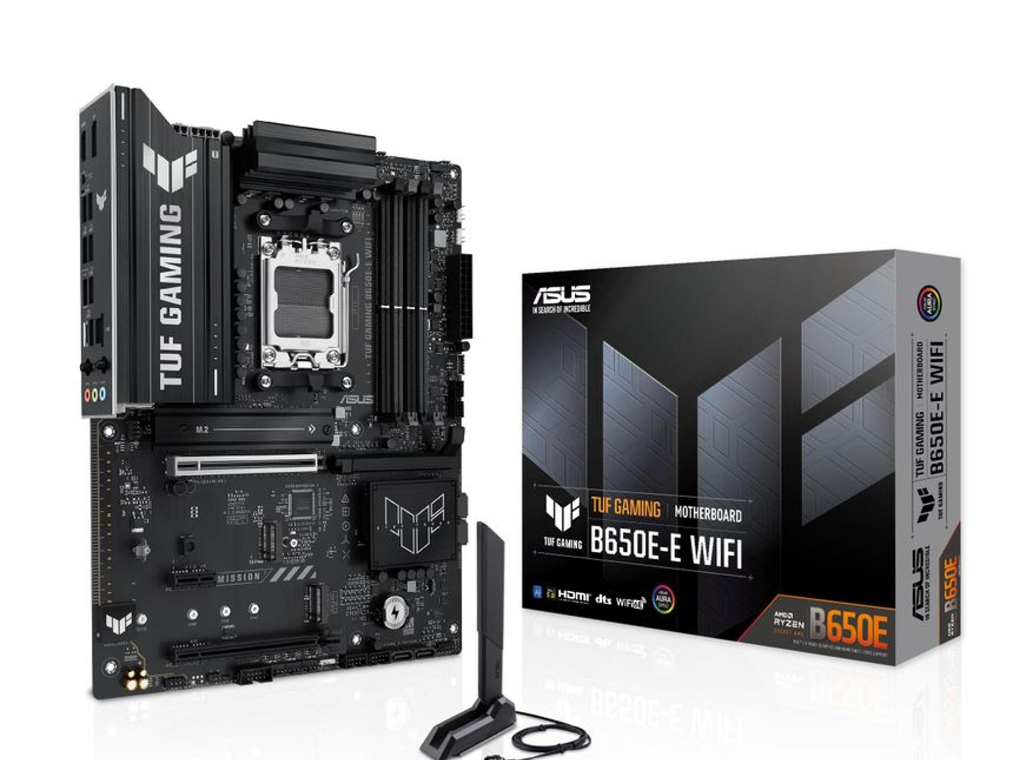ASUS Tuf Gaming B650E-E Wifi! AM5 PCIe 5.0 Motherboard!
