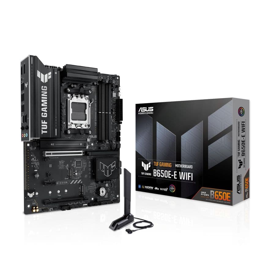 ASUS Tuf Gaming B650E-E Wifi! AM5 PCIe 5.0 Motherboard!