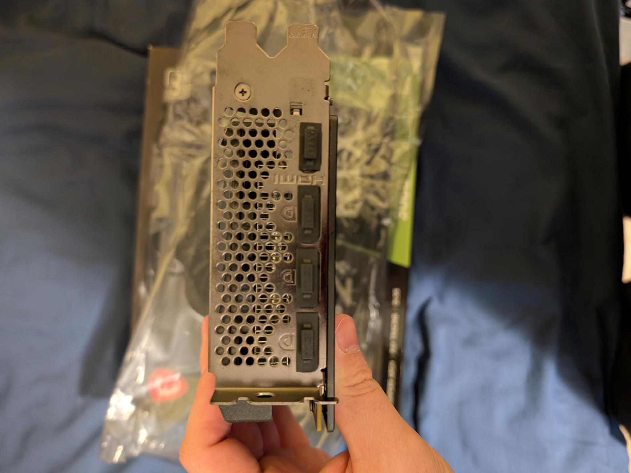 MSI GeForce RTX 3060 Ti VENTUS 2X 8G V1 LHR Used