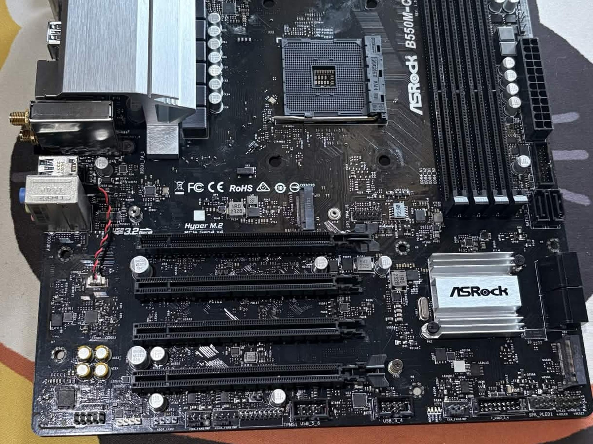 ASRock B550M-C AM4 Micro-ATX Motherboard