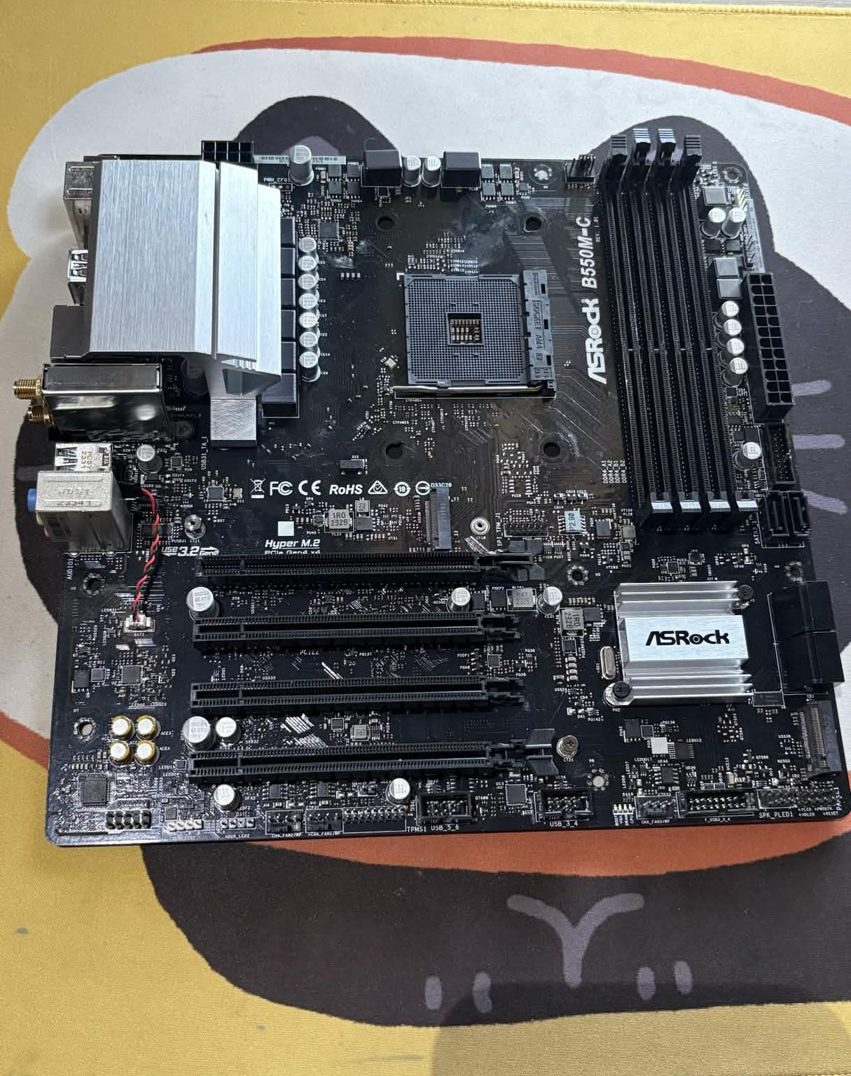 ASRock B550M-C AM4 Micro-ATX Motherboard