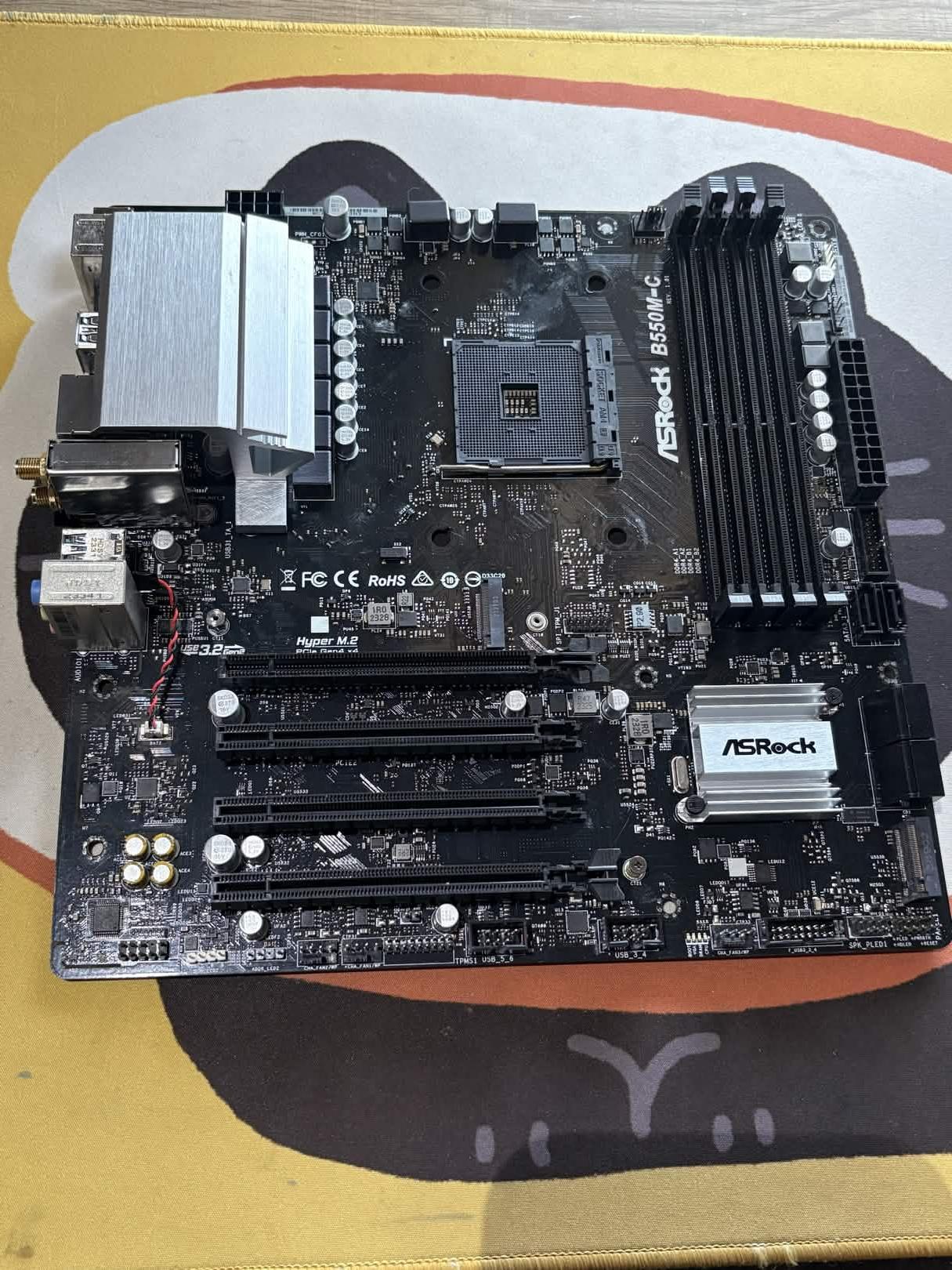 ASRock B550M-C AM4 Micro-ATX Motherboard