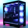 TUF Metal | RTX 4070, I5 13400F (10-core), 32gb ram Glass tower RGB PC