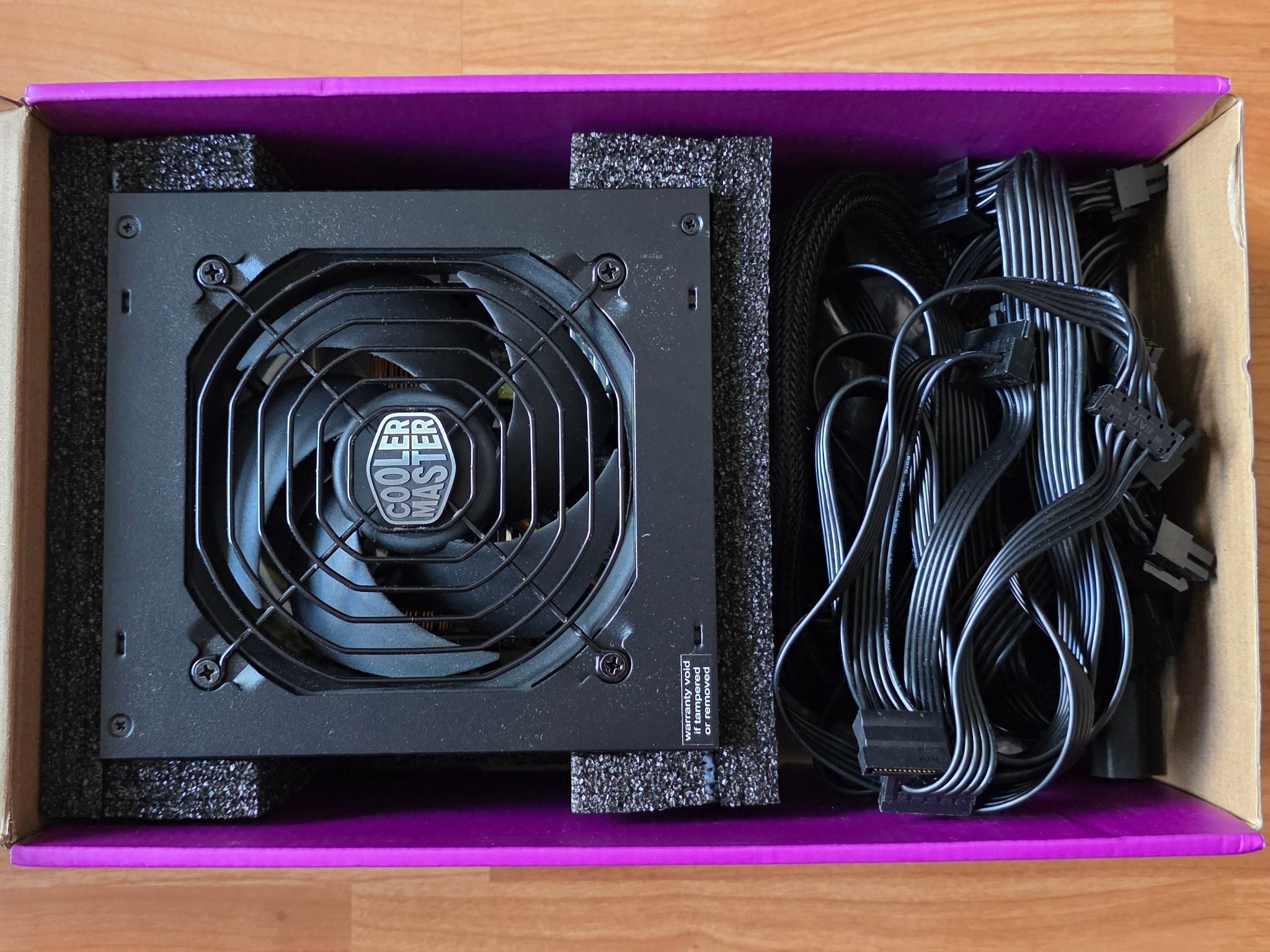 Cooler Master MWE 650 Gold Full Modular 650W 80+ Gold ATX Power Supply