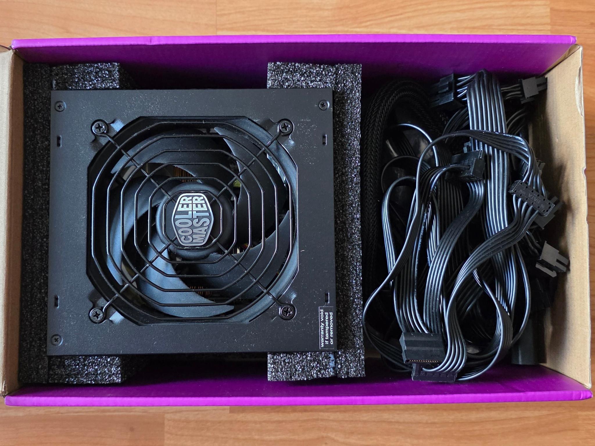 Cooler Master MWE 650 Gold Full Modular 650W 80+ Gold ATX Power Supply