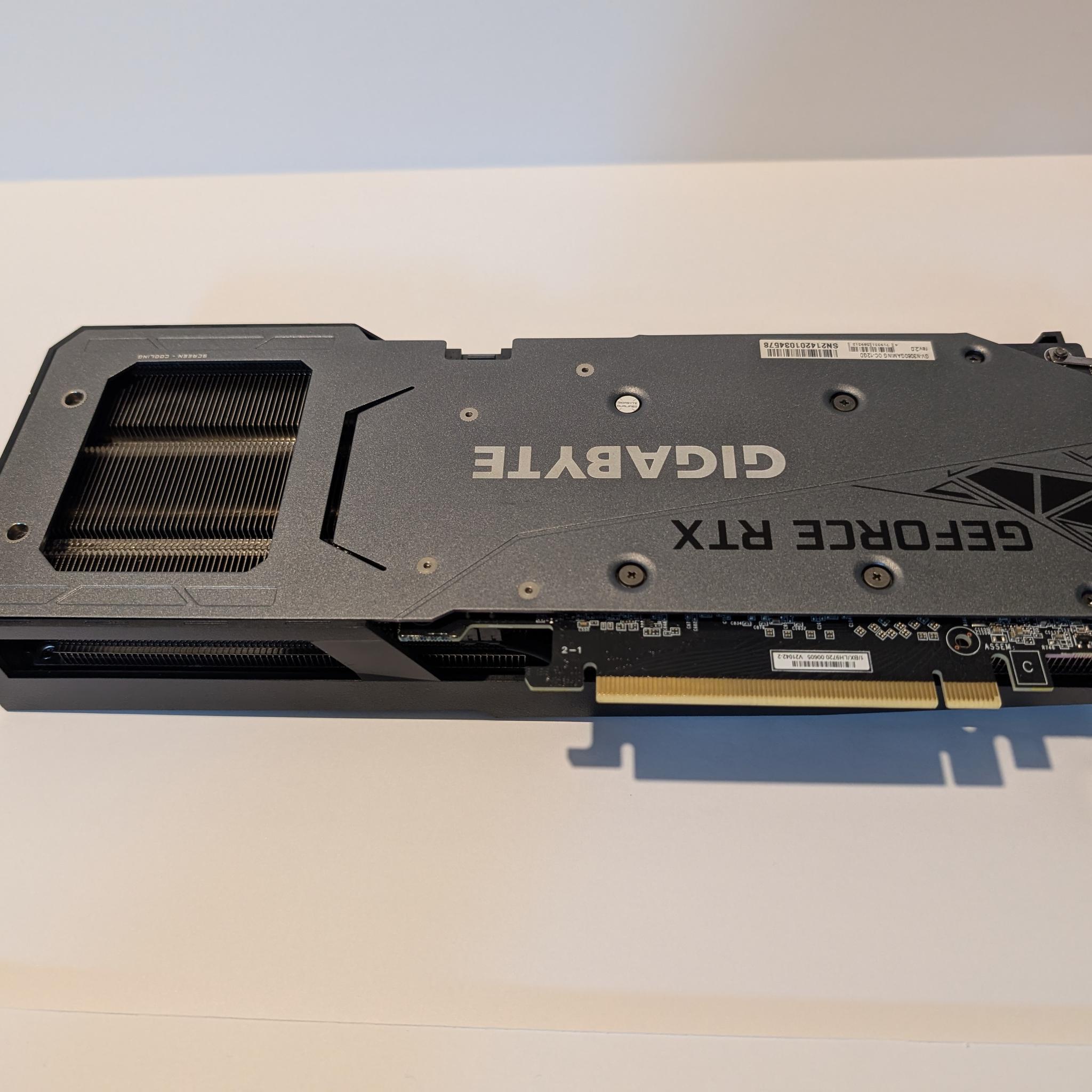 Very Good Condition- Gigabyte Nvidia GeForce RTX 3060 OC 12GB GDDR6