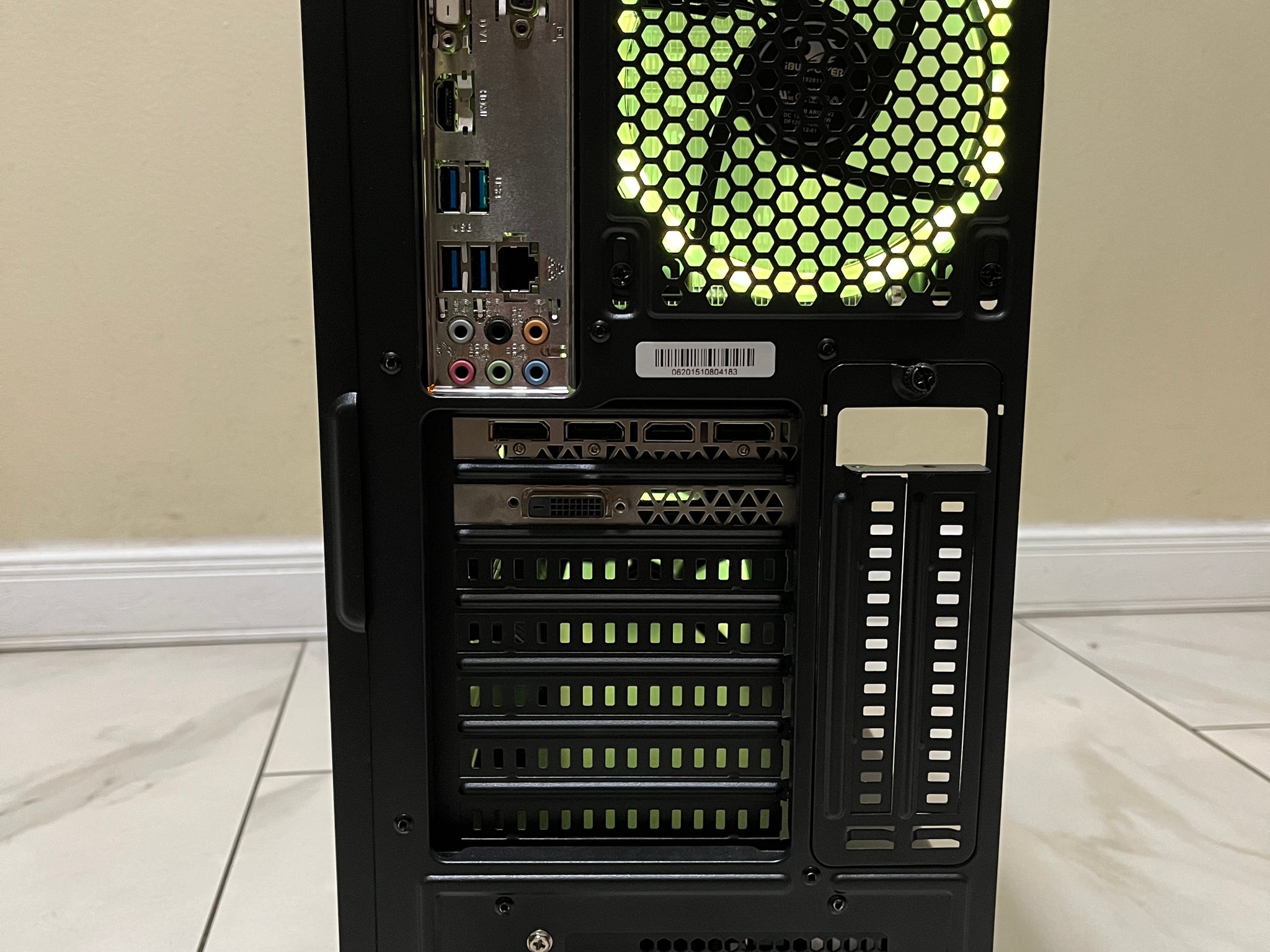 🟠🔥NVIDIA GTX 1080, Intel i7-7700, 16GB RAM, 1 TB Storage, High Performance Gaming PC w/ RGB Remote