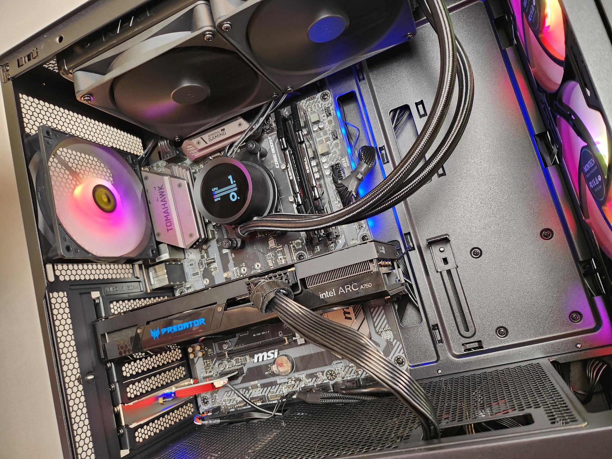 Predator BiFrost Gaming PC! Arc A750 Ryzen 5 3600