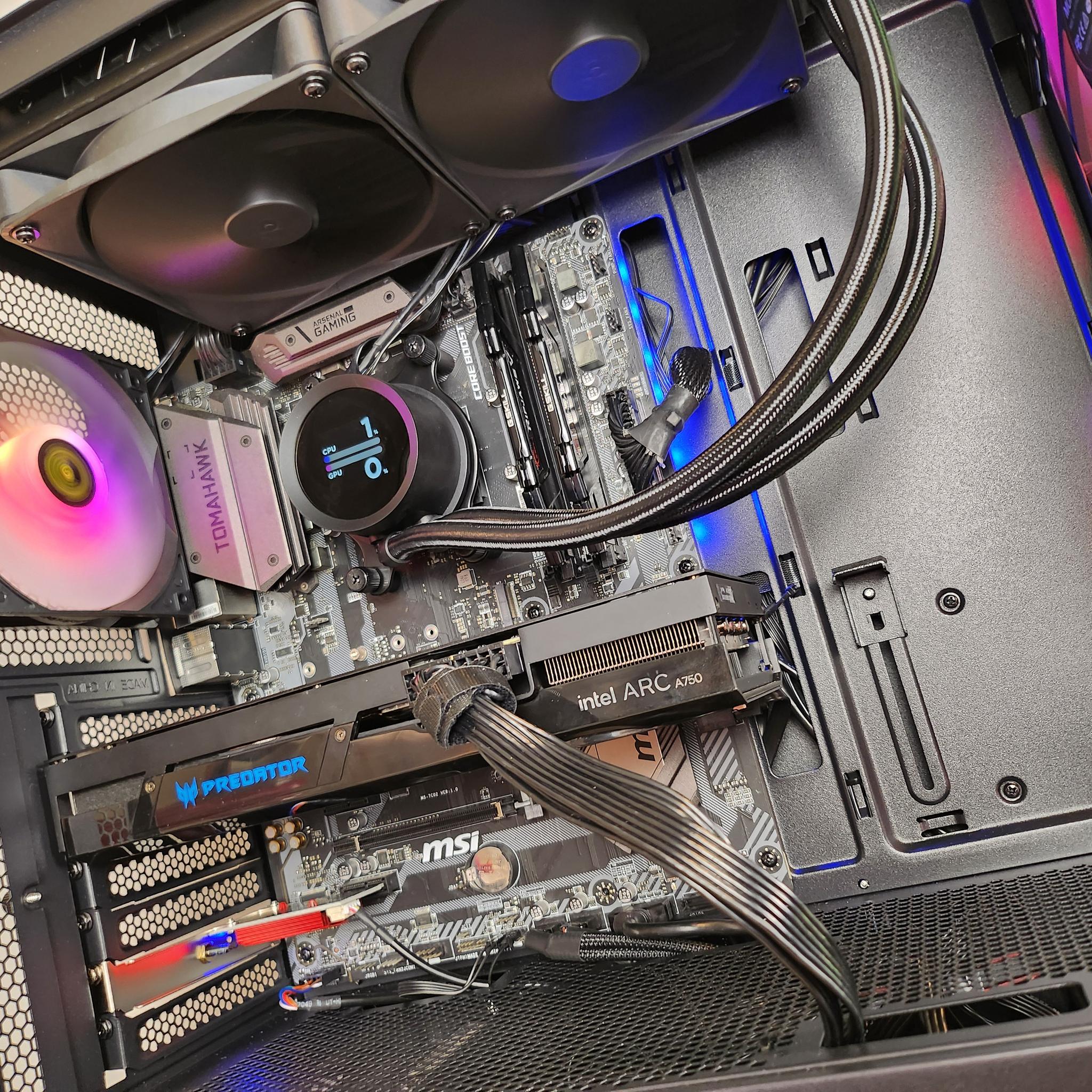 Predator BiFrost Gaming PC! Arc A750 Ryzen 5 3600