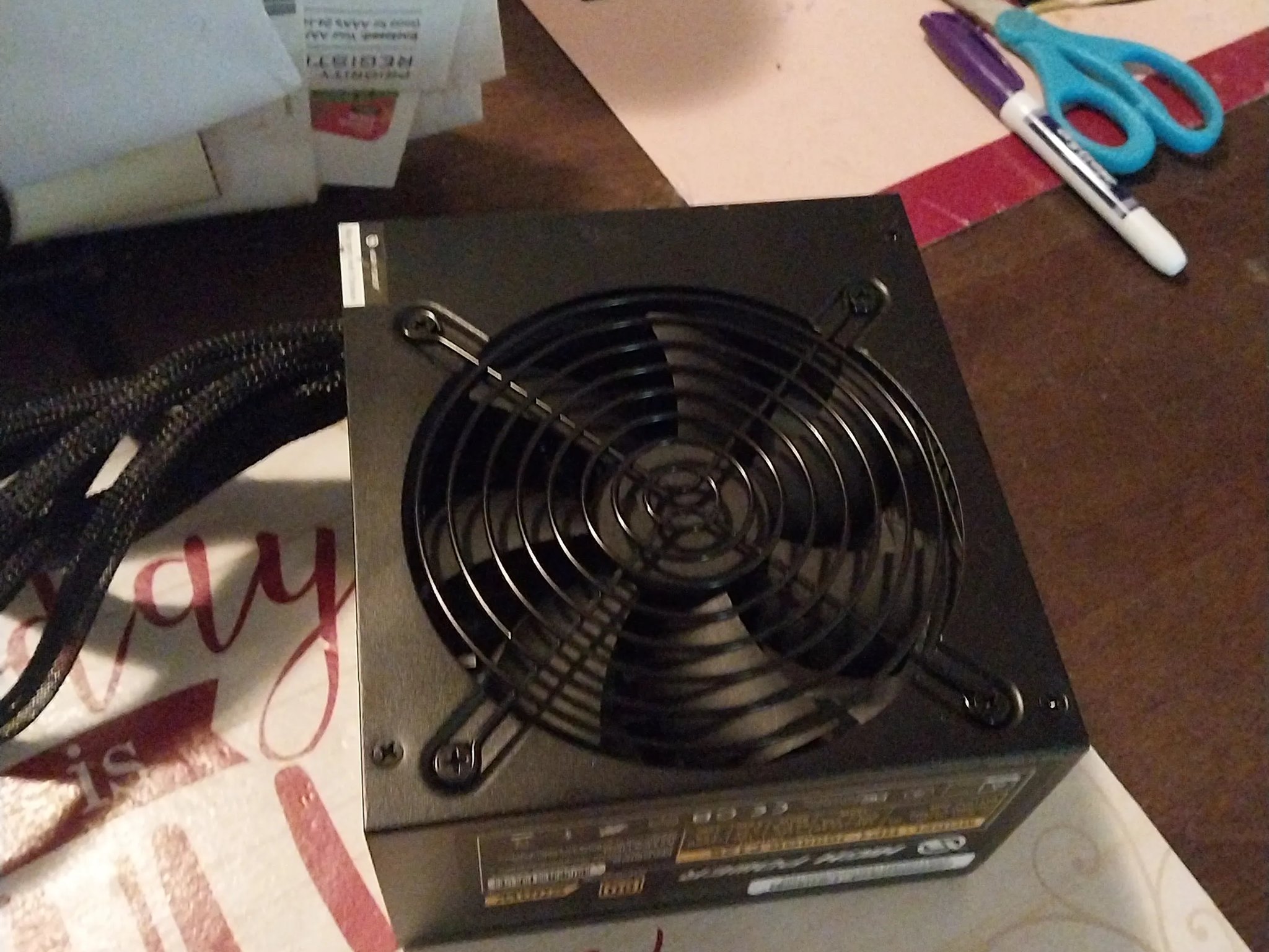 800 watt 80 plus gold non modular PSU