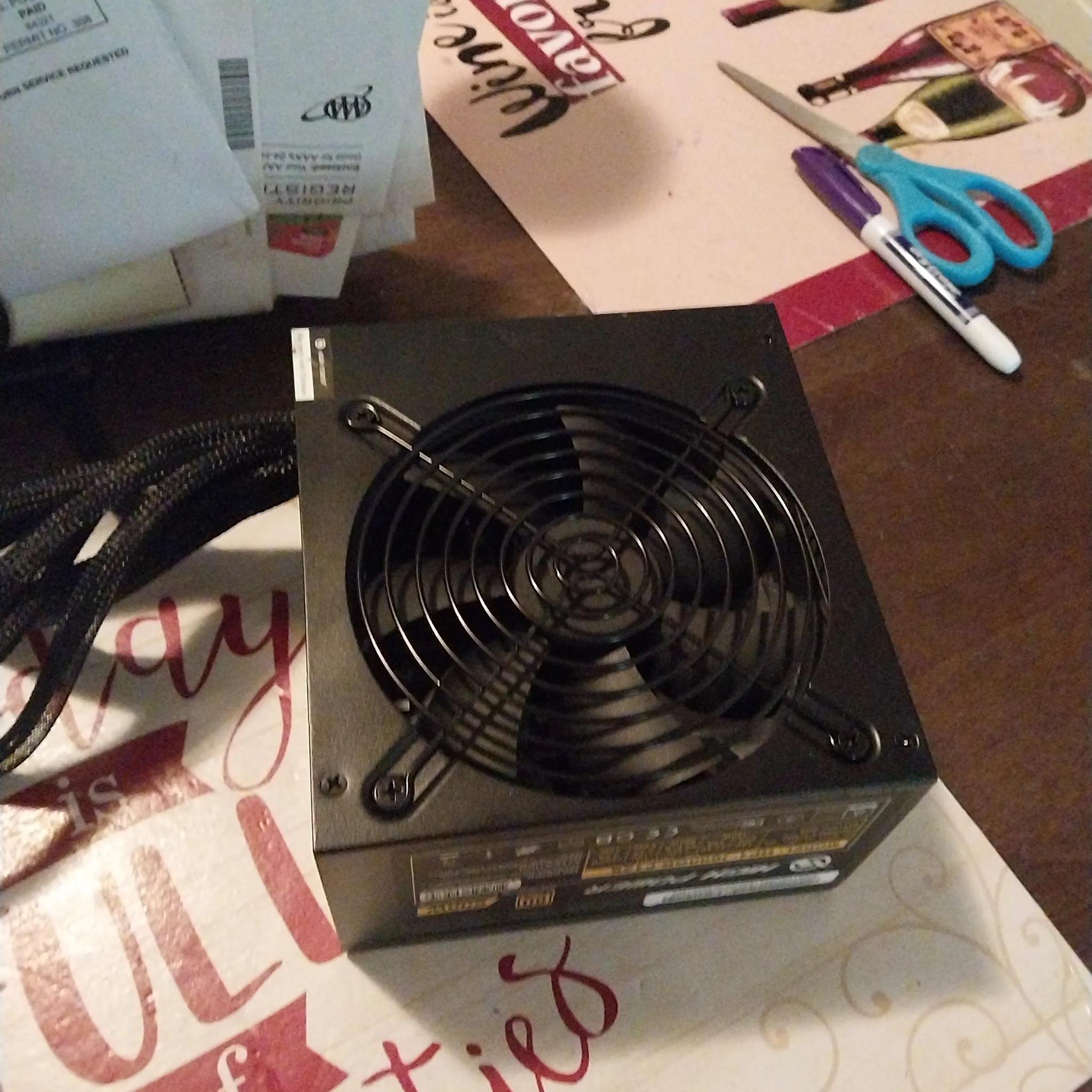 800 watt 80 plus gold non modular PSU