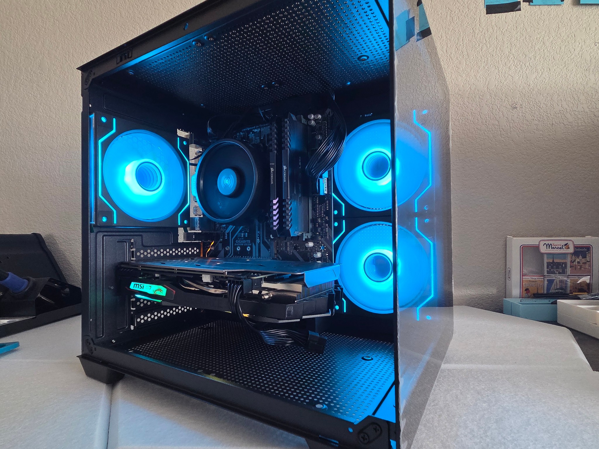 Black gaming pc (1660 SUPER)RGB🖤⬛💻WIFI