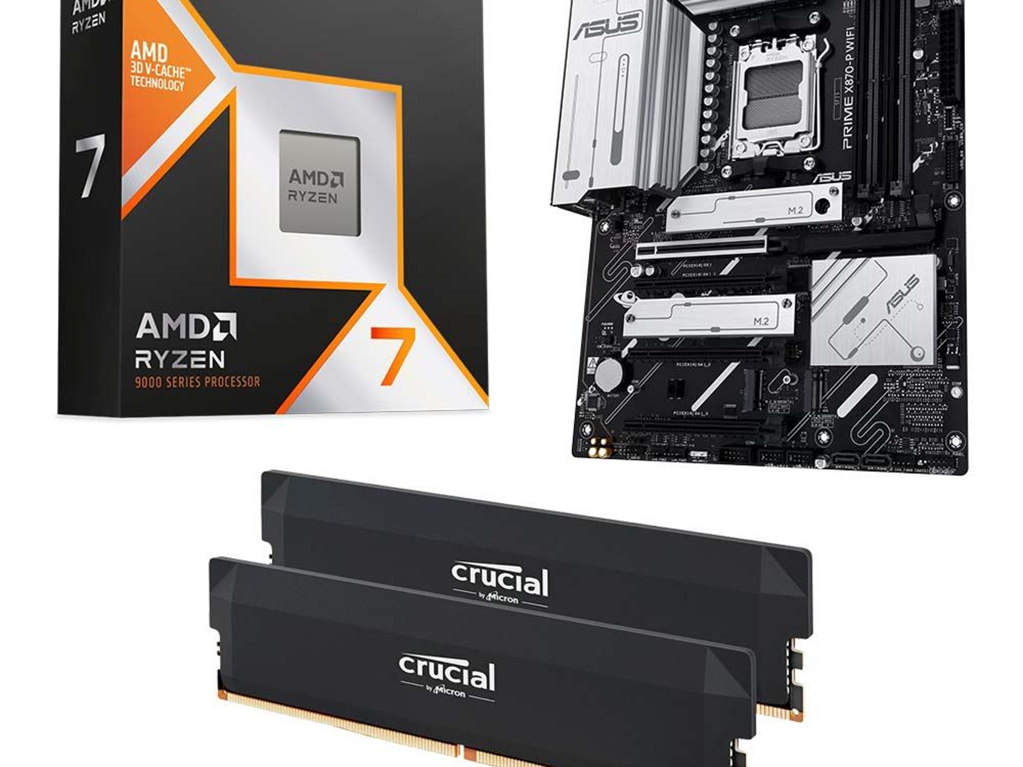 🔥9850X3D + 32GB RAM + X870E🔥