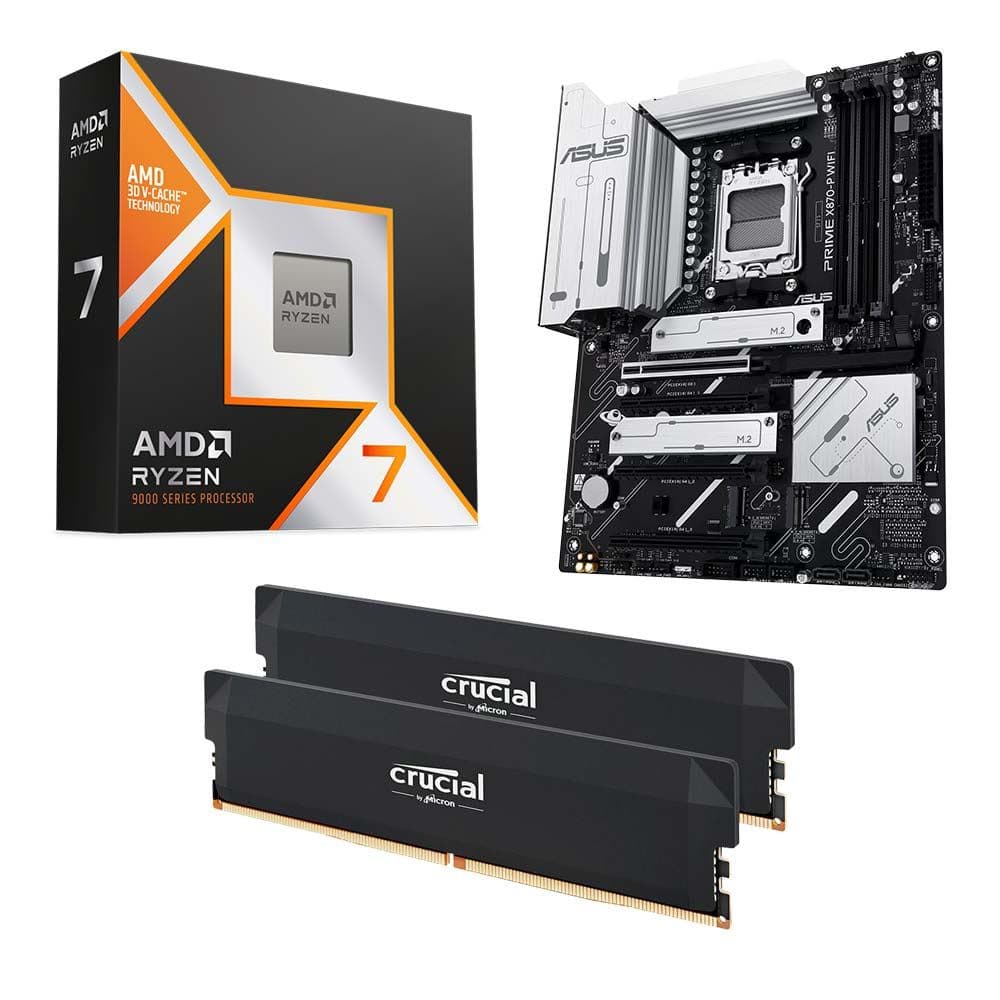 🔥9850X3D + 32GB RAM + X870E🔥